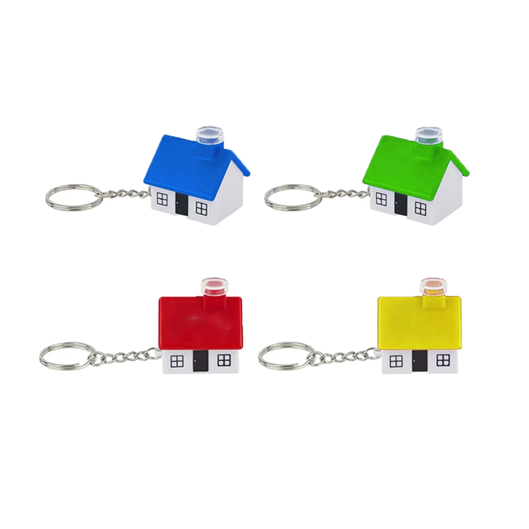 House Shaped LED Keychain Light For Real Estate Promos - Image 3