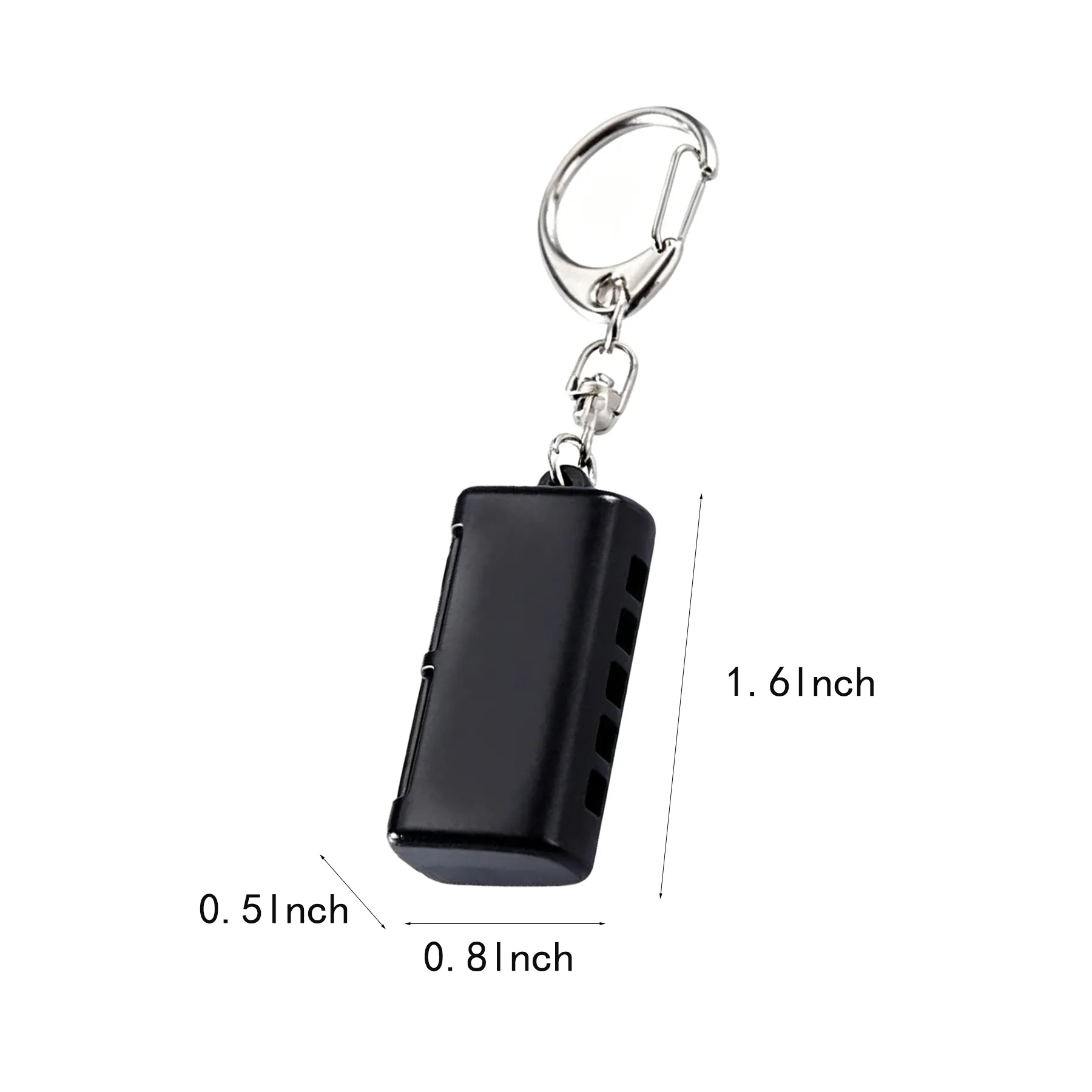 Five Hole Mini Harmonica Keychain For Music Events - Image 2
