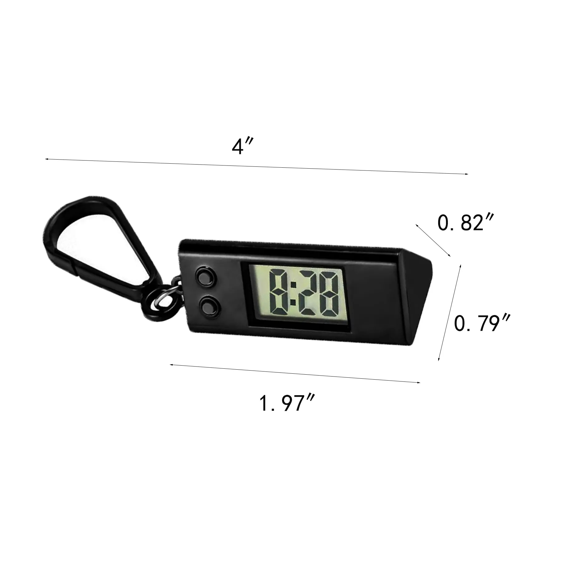 Mini Digital Timer Keychain For Study And Outdoor Use - Image 2