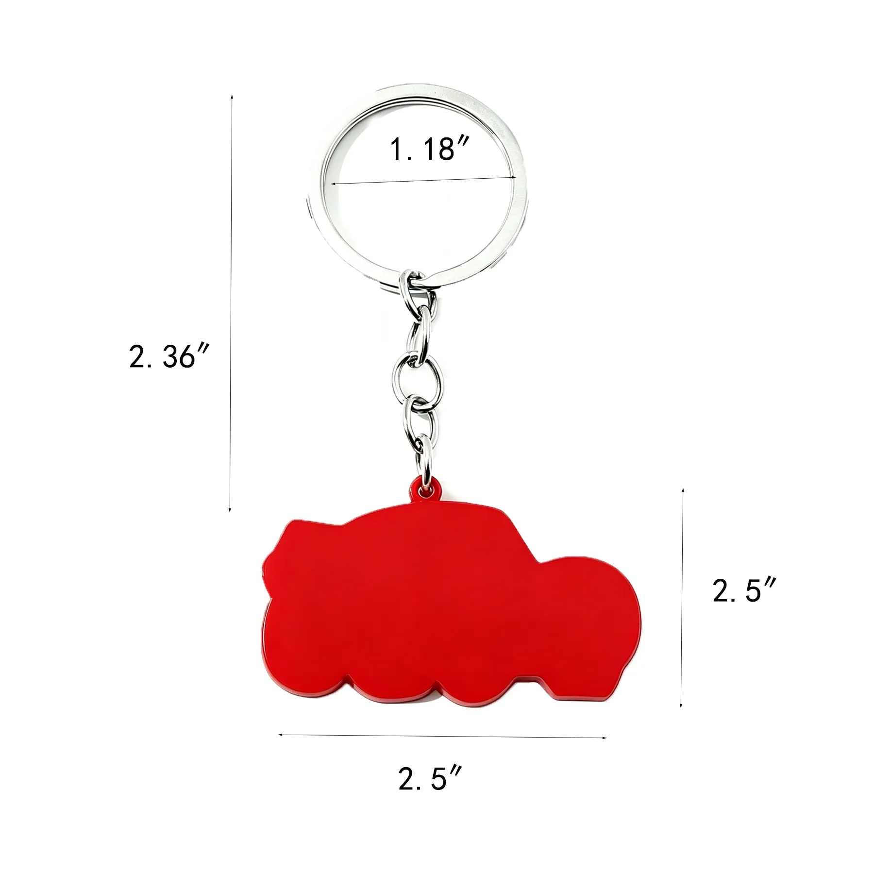 Custom Shaped PVC Keychain With Optional Glow Effect - Image 2