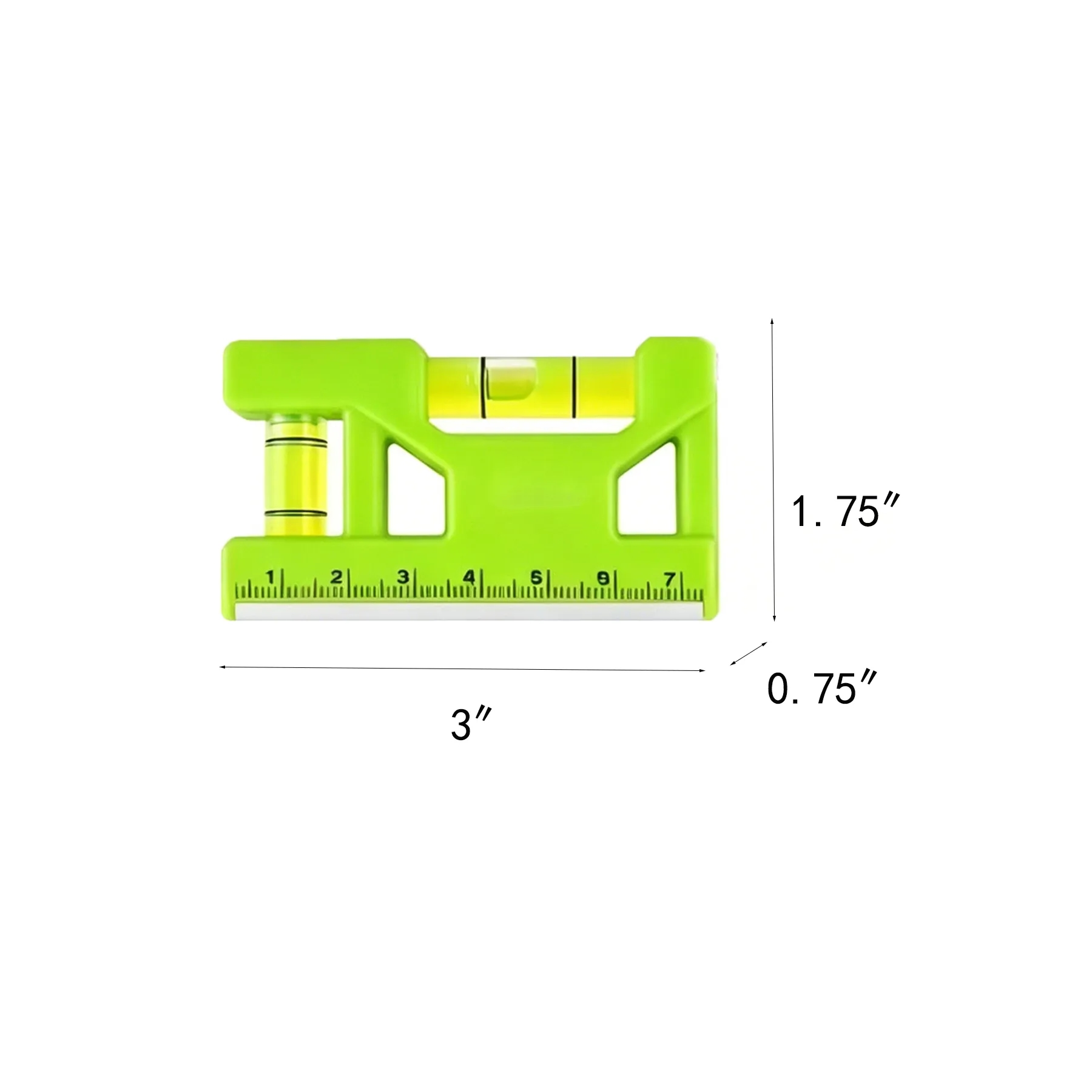 Mini Level Ruler Keyring With Magnetic Base For Tools - Image 2