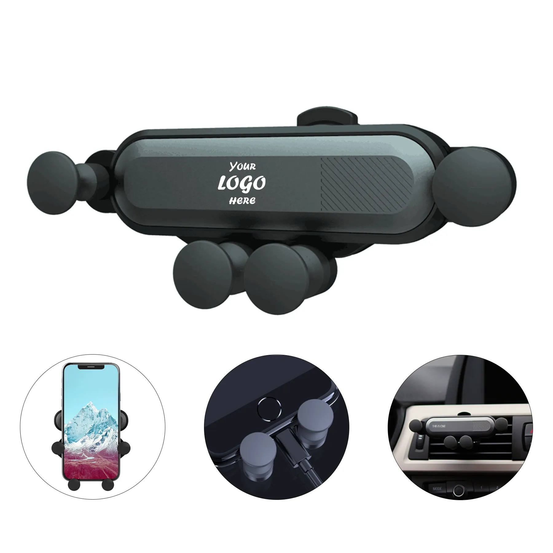 Universal Air Vent Phone Mount With 360 Degree Rotation