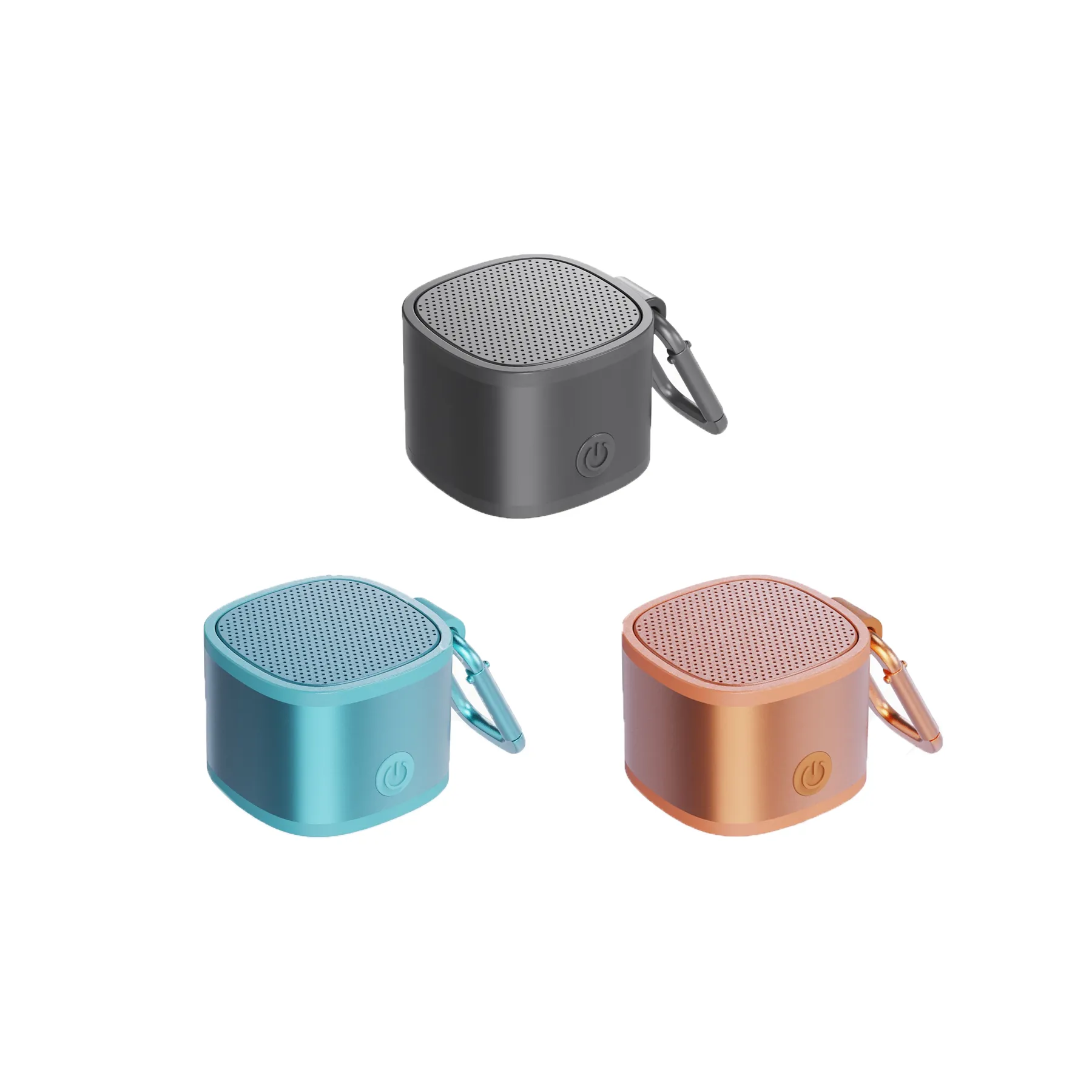 Magnetic Phone Stand Speaker With Carabiner Travel Clip - Image 3