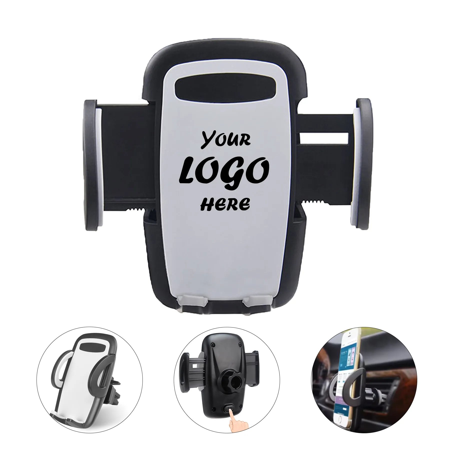 Air Vent Phone Mount With 360 Degree Swivel Grip