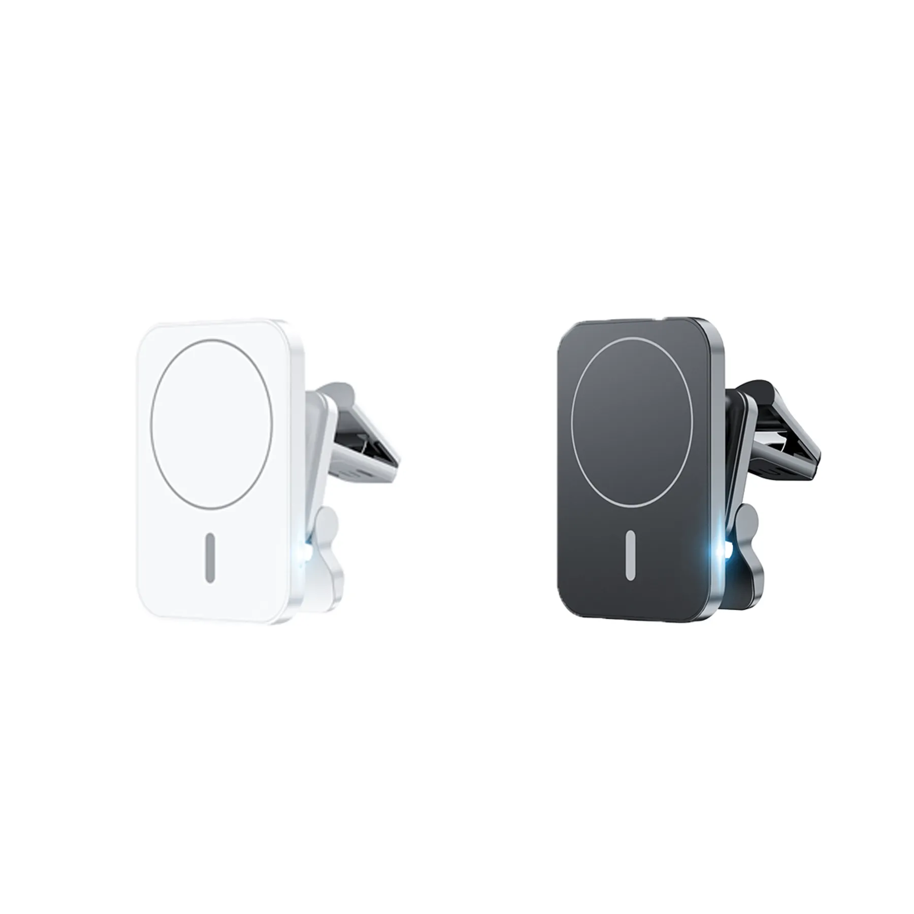 Magnetic 15W Wireless Car Charger For Auto Vents - Image 3
