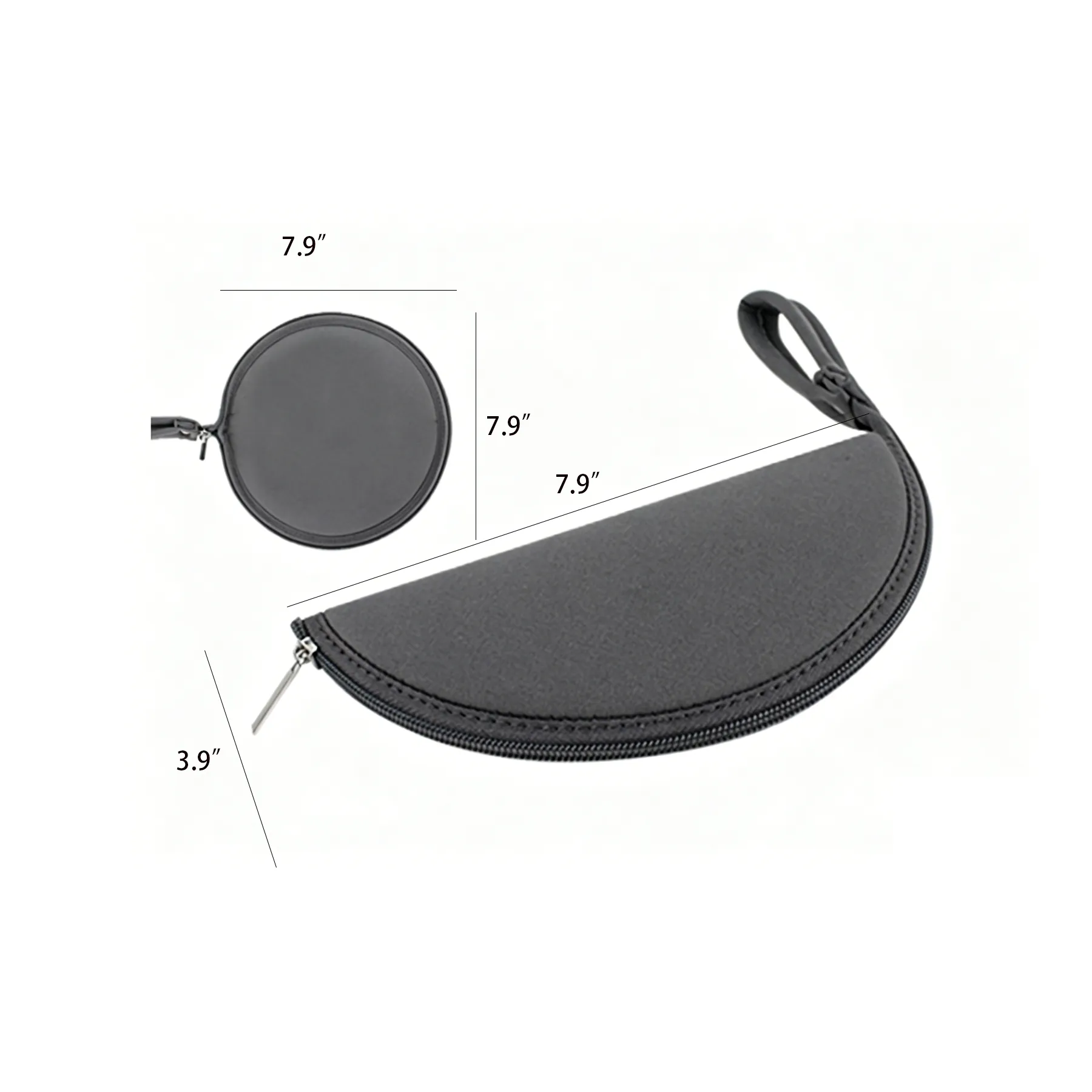 Foldable Mouse Pad Pouch For Travel Tech Storage - Image 2