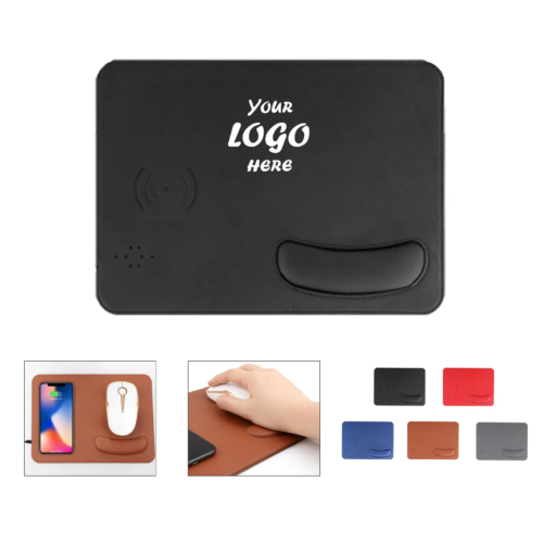 15W Wireless Charging Mouse Pad For Desk Work