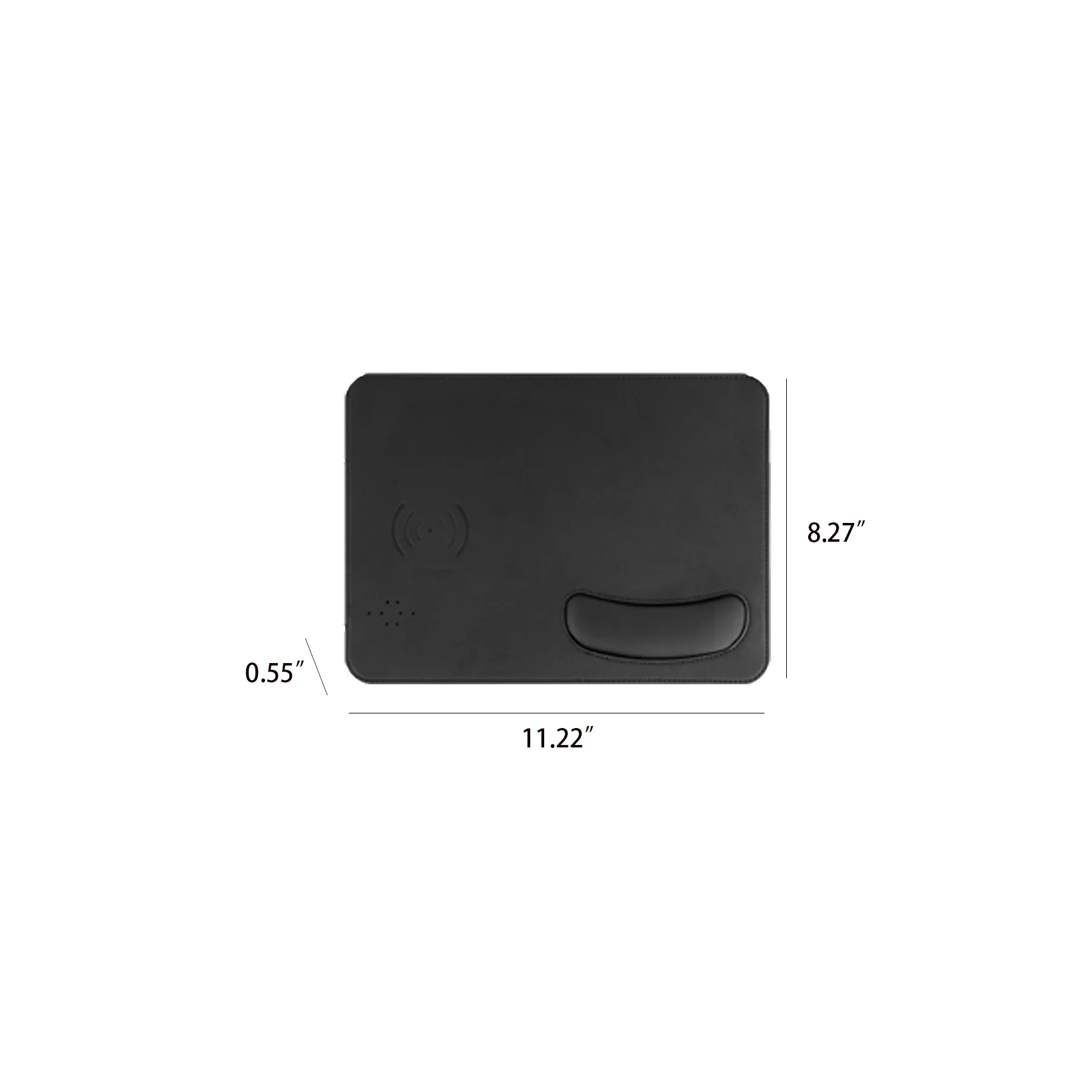 15W Wireless Charging Mouse Pad For Desk Work - Image 2