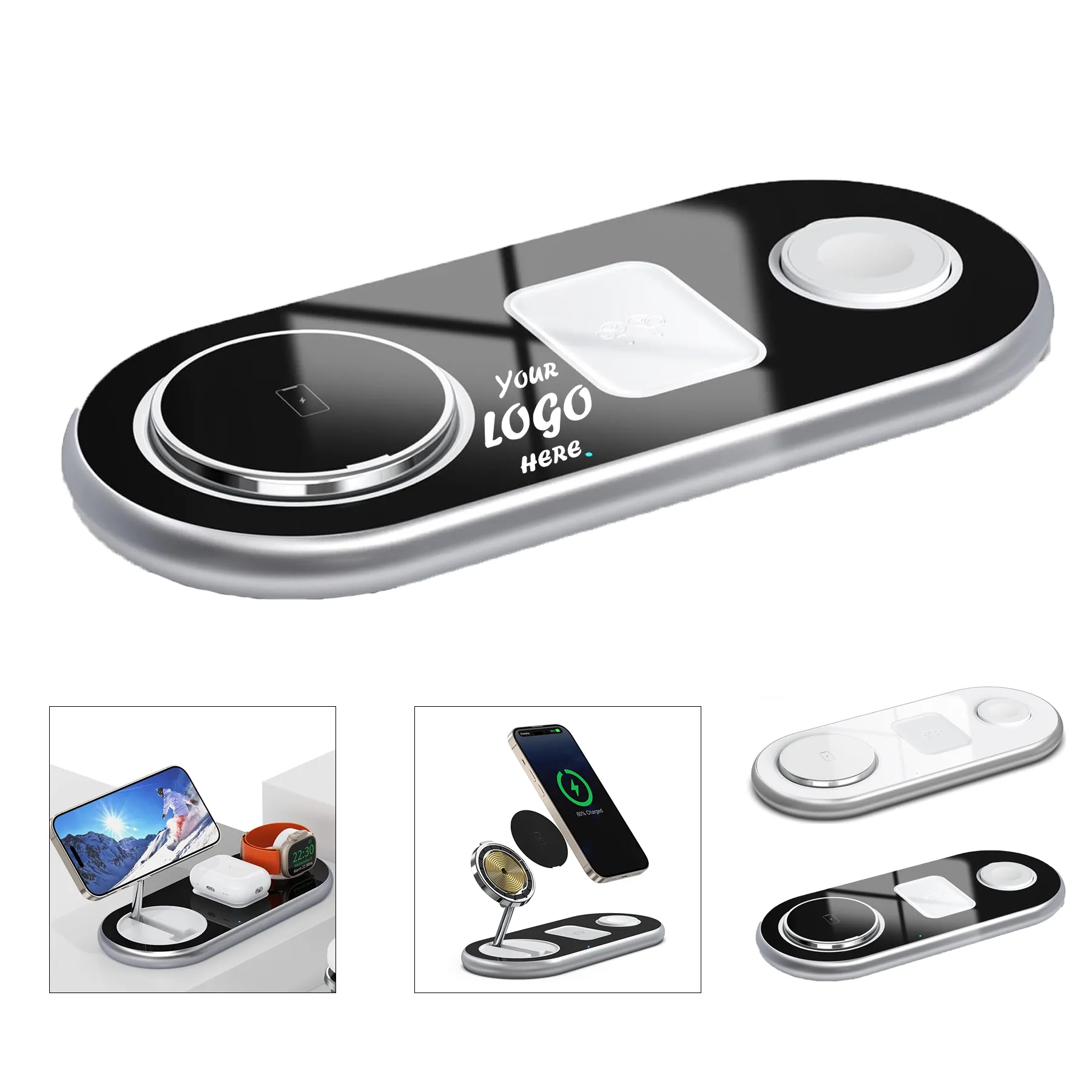 3-in-1 Magnetic Wireless Charging Stand