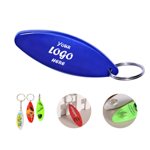Surfboard Bottle Opener Keychain For Bar Promotions