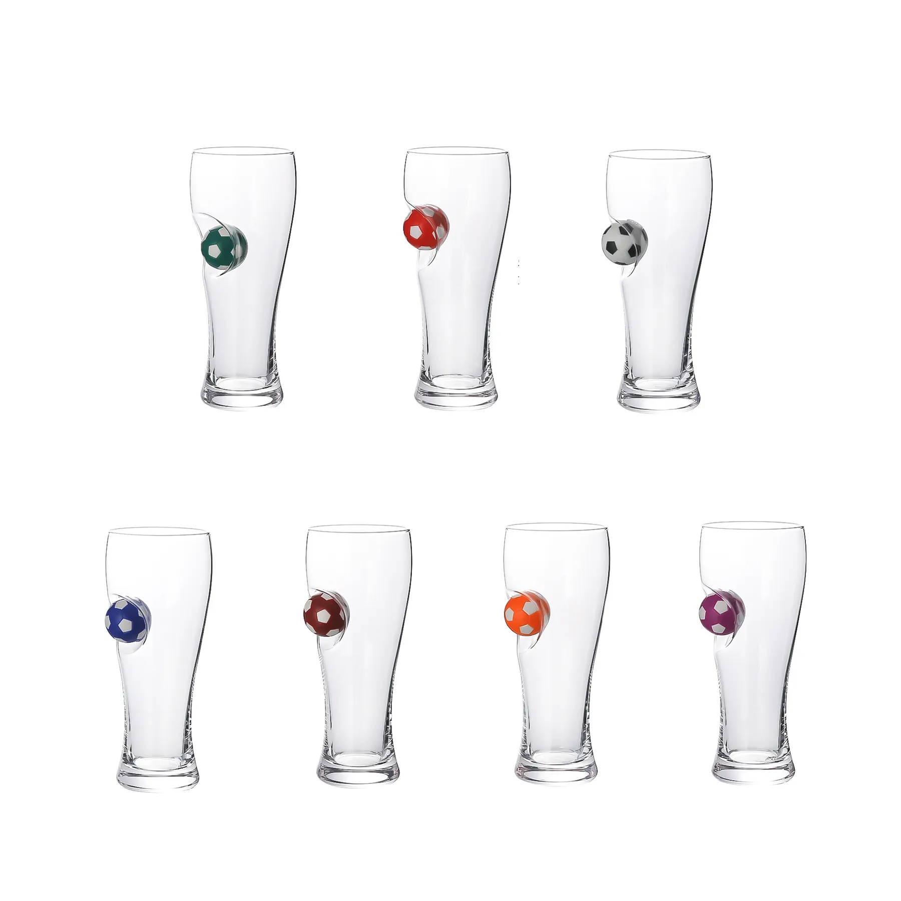 Creative Large Football Embedded Beer Mug Glass - Image 3