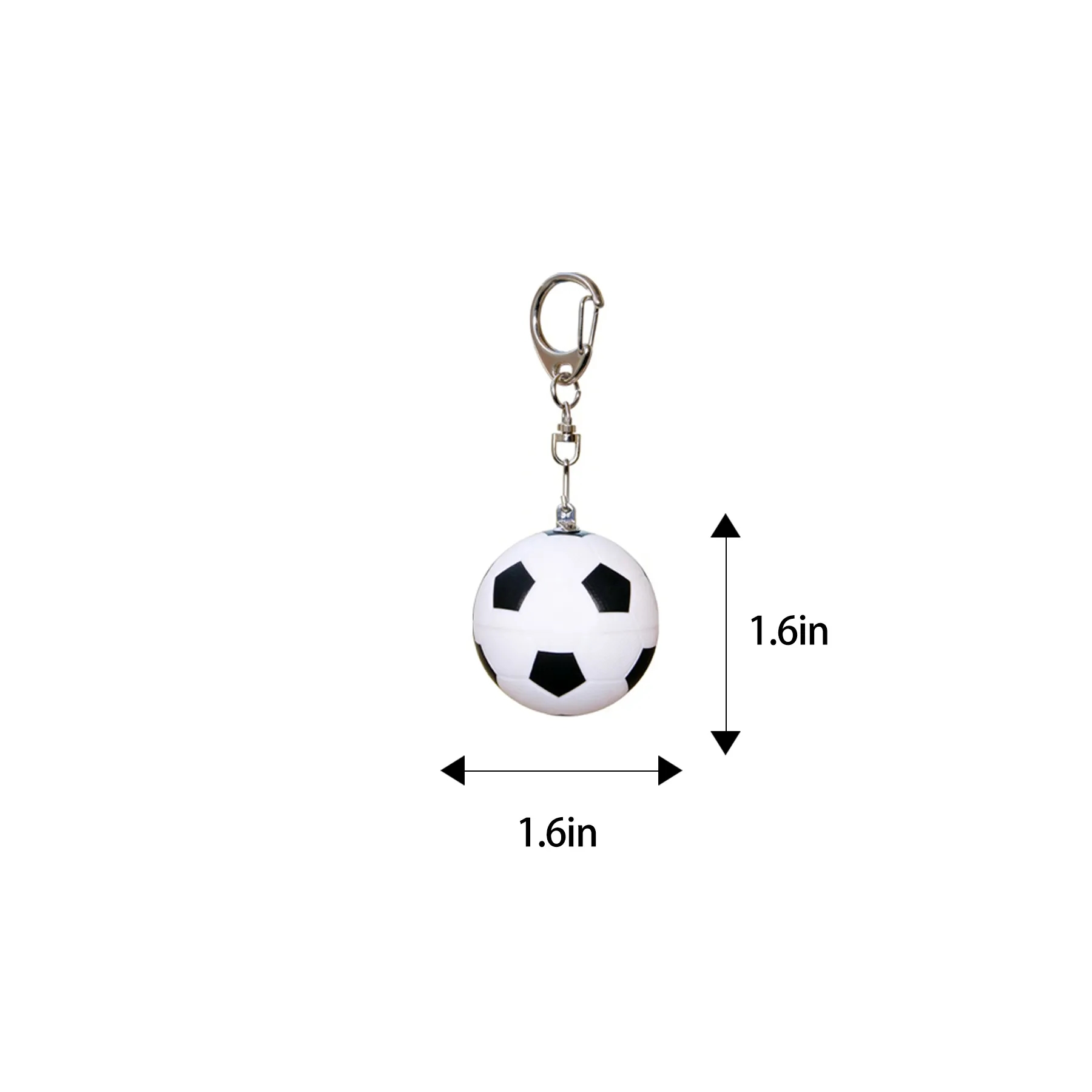 Soccer Ball USB Flash Drive With Keyring For Promotions - Image 2