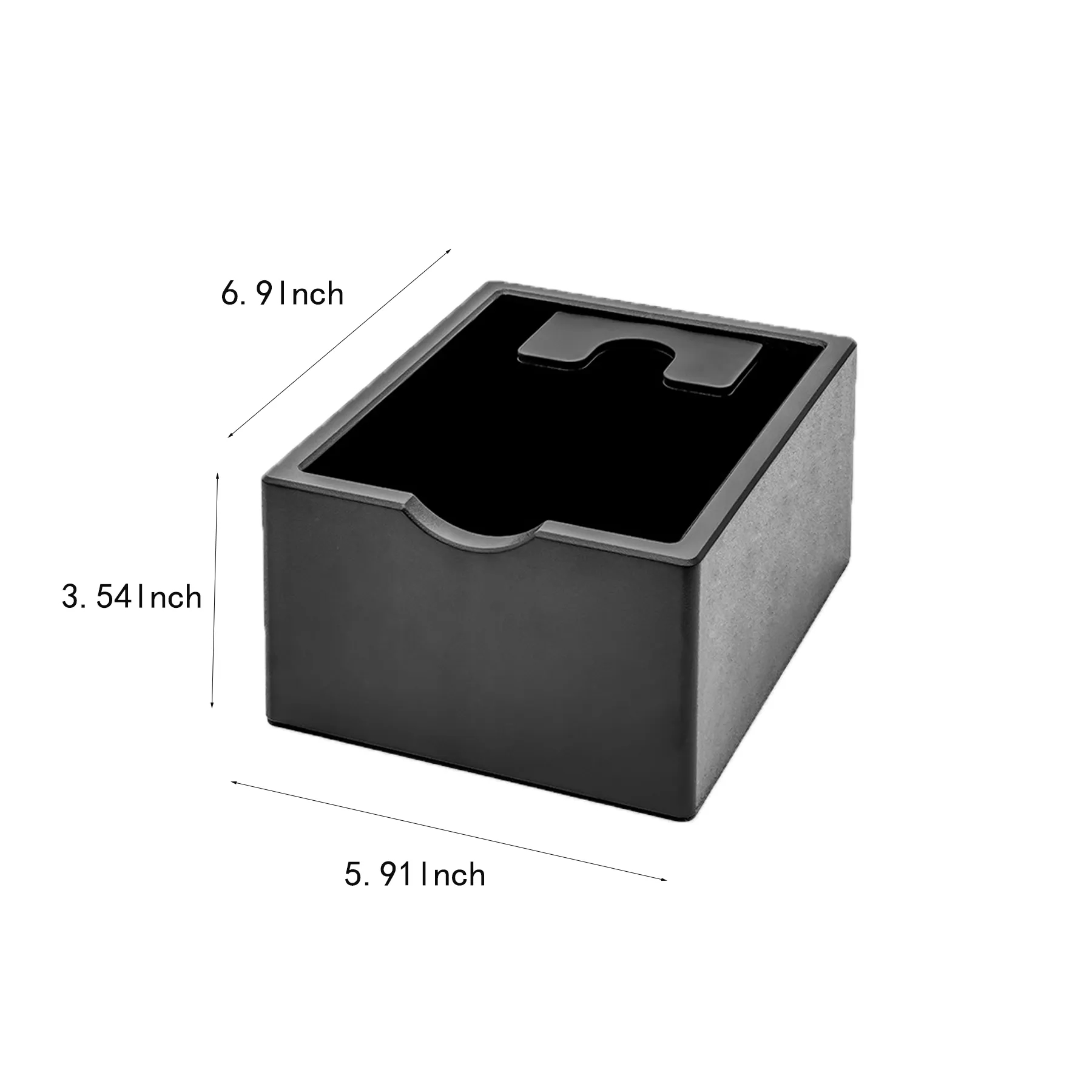 Compact Coffee Knock Box With Silicone Tapping Pad - Image 2