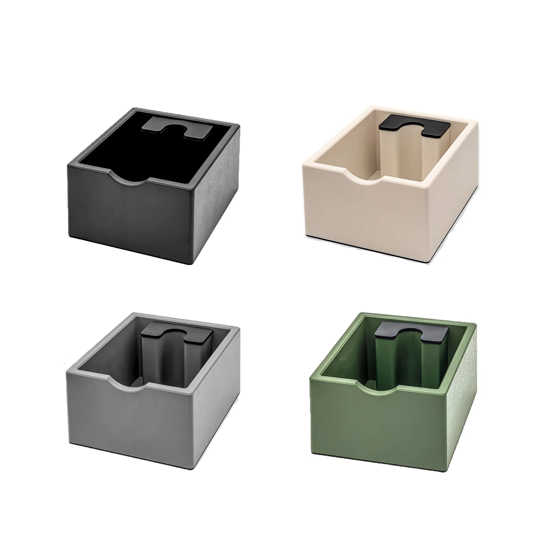 Compact Coffee Knock Box With Silicone Tapping Pad - Image 3