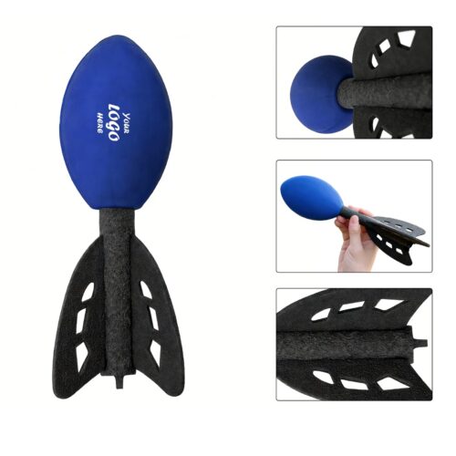Foam Football Rocket For Outdoor Toss Games