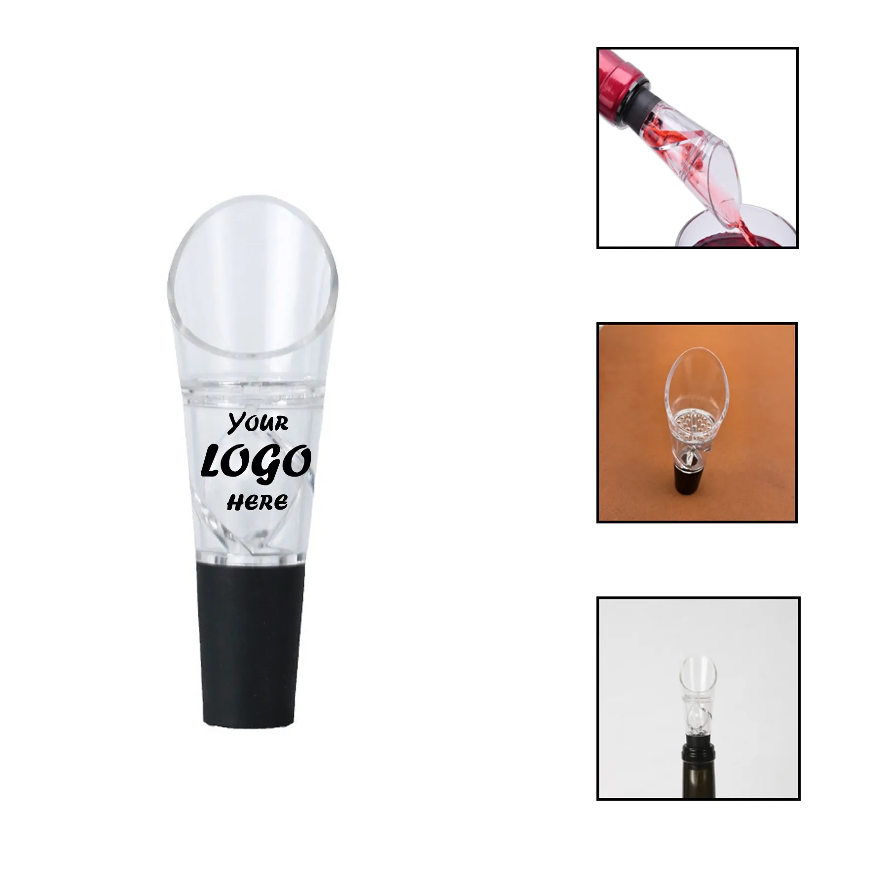 Vinifera Wine Aerator With Silicone Pour Seal