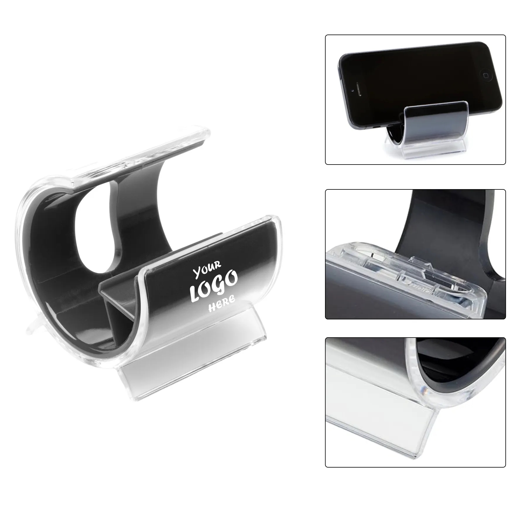 Round Cell Phone Holder For Desk And Viewing Angle