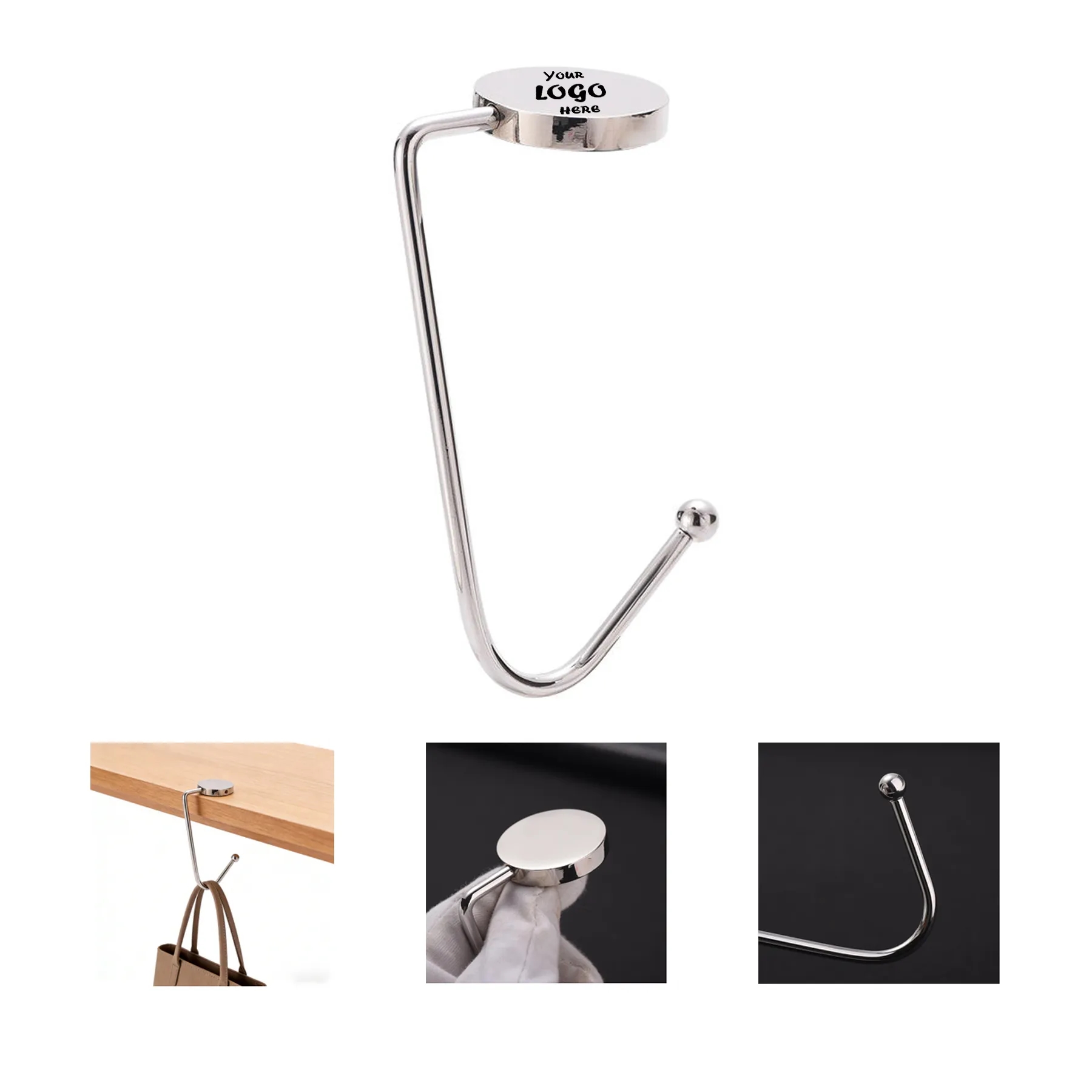 Metal Purse Holder For Tables And Countertops