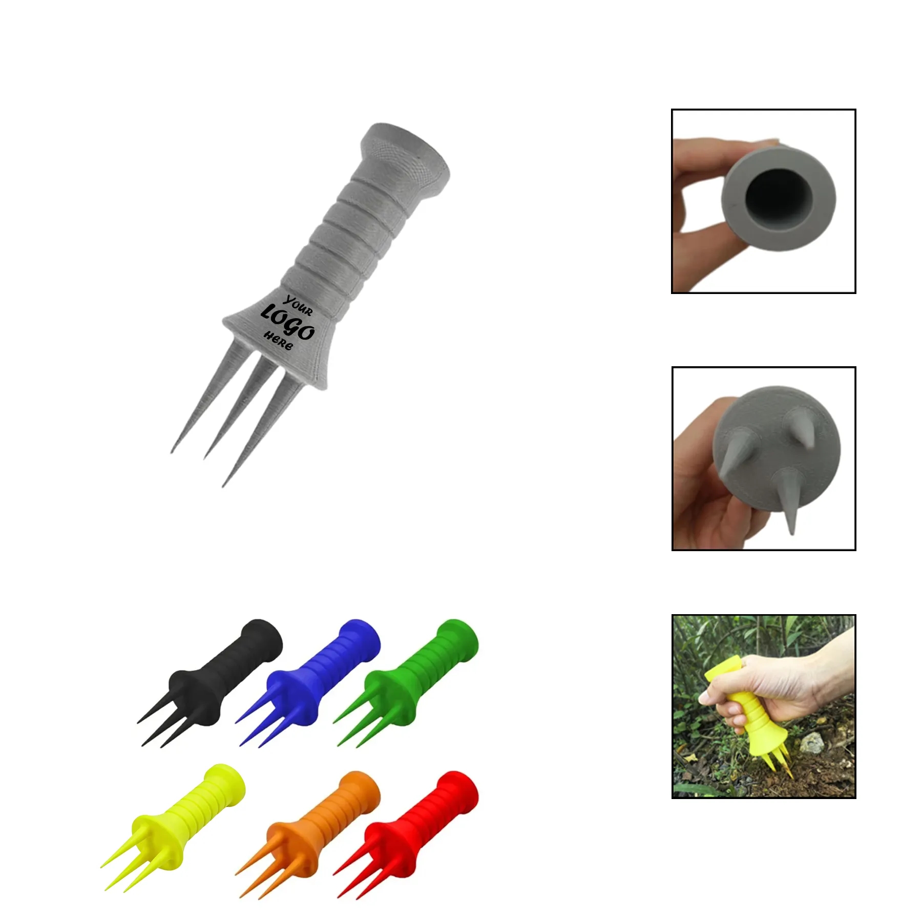 Compact Soil Aerator Tool For Pots And Garden Care
