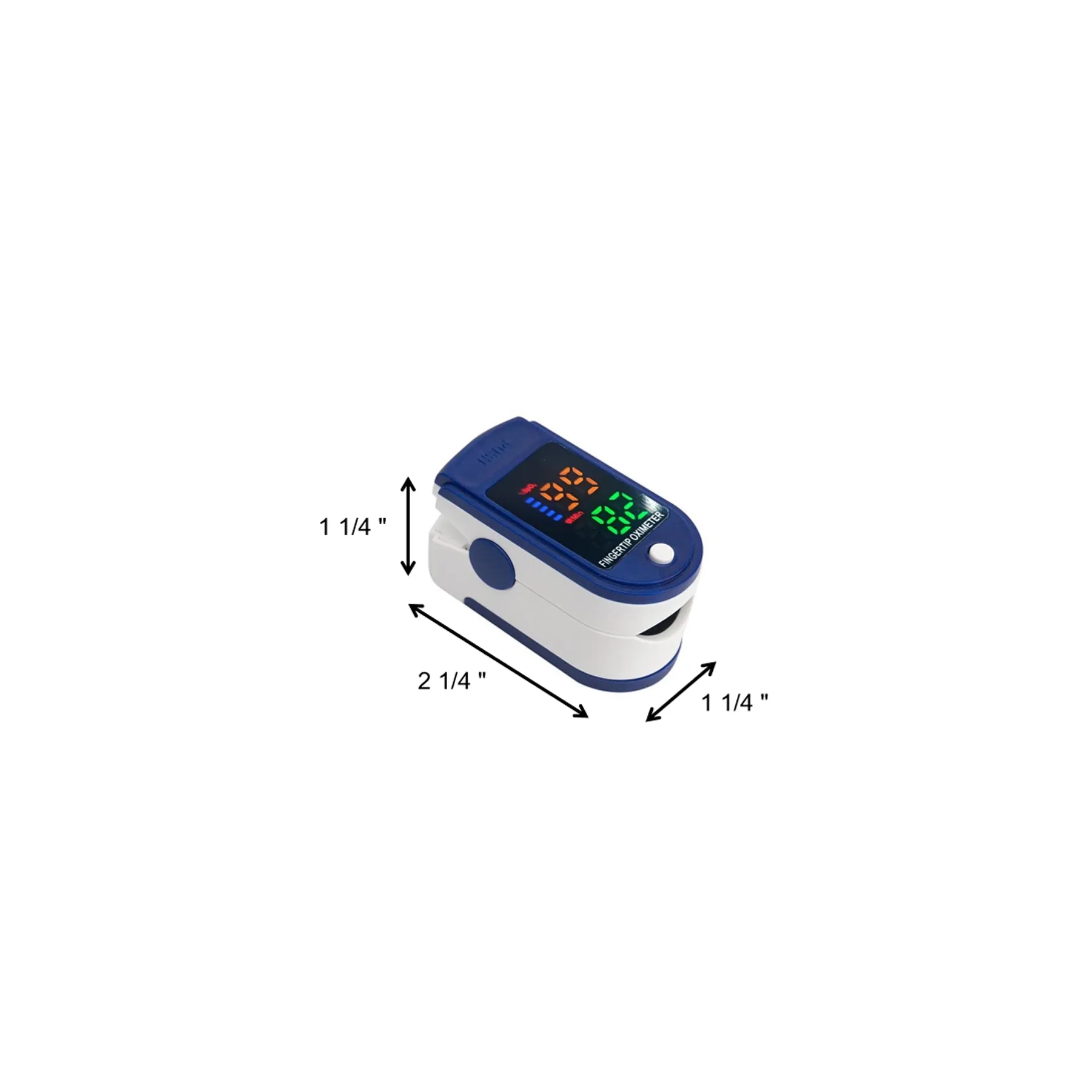 Compact Fingertip Pulse Oximeter With LED Display - Image 2