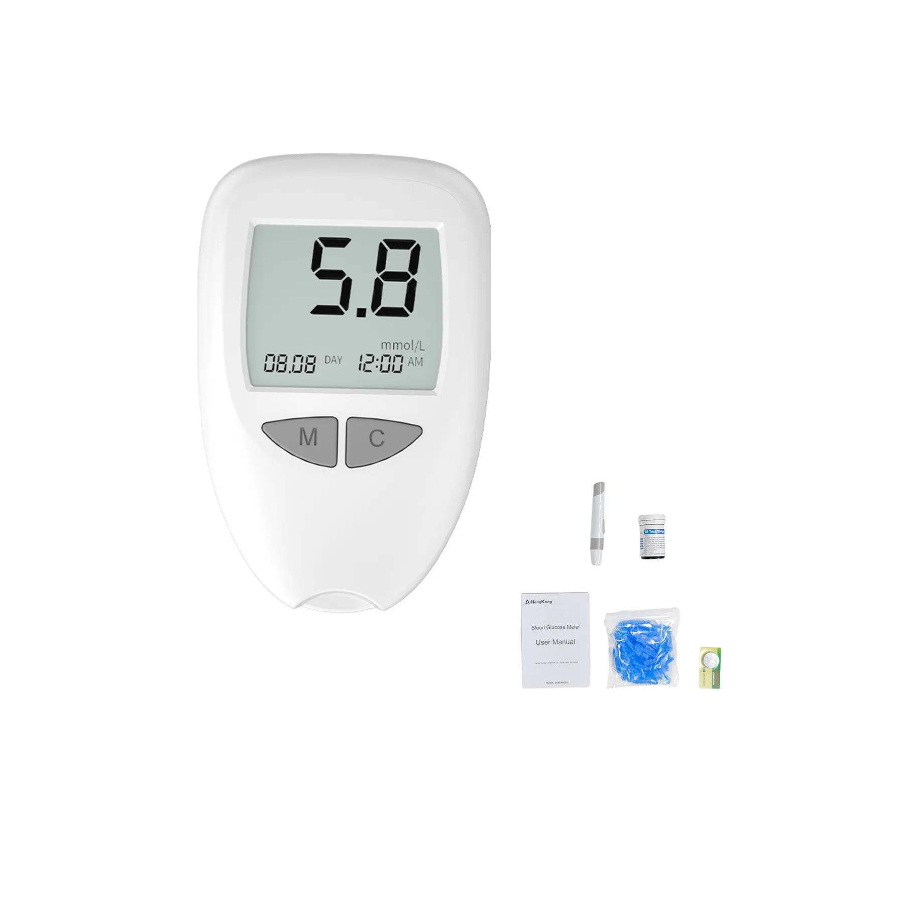 Home Blood Glucose Meter Set For Easy Daily Testing - Image 4