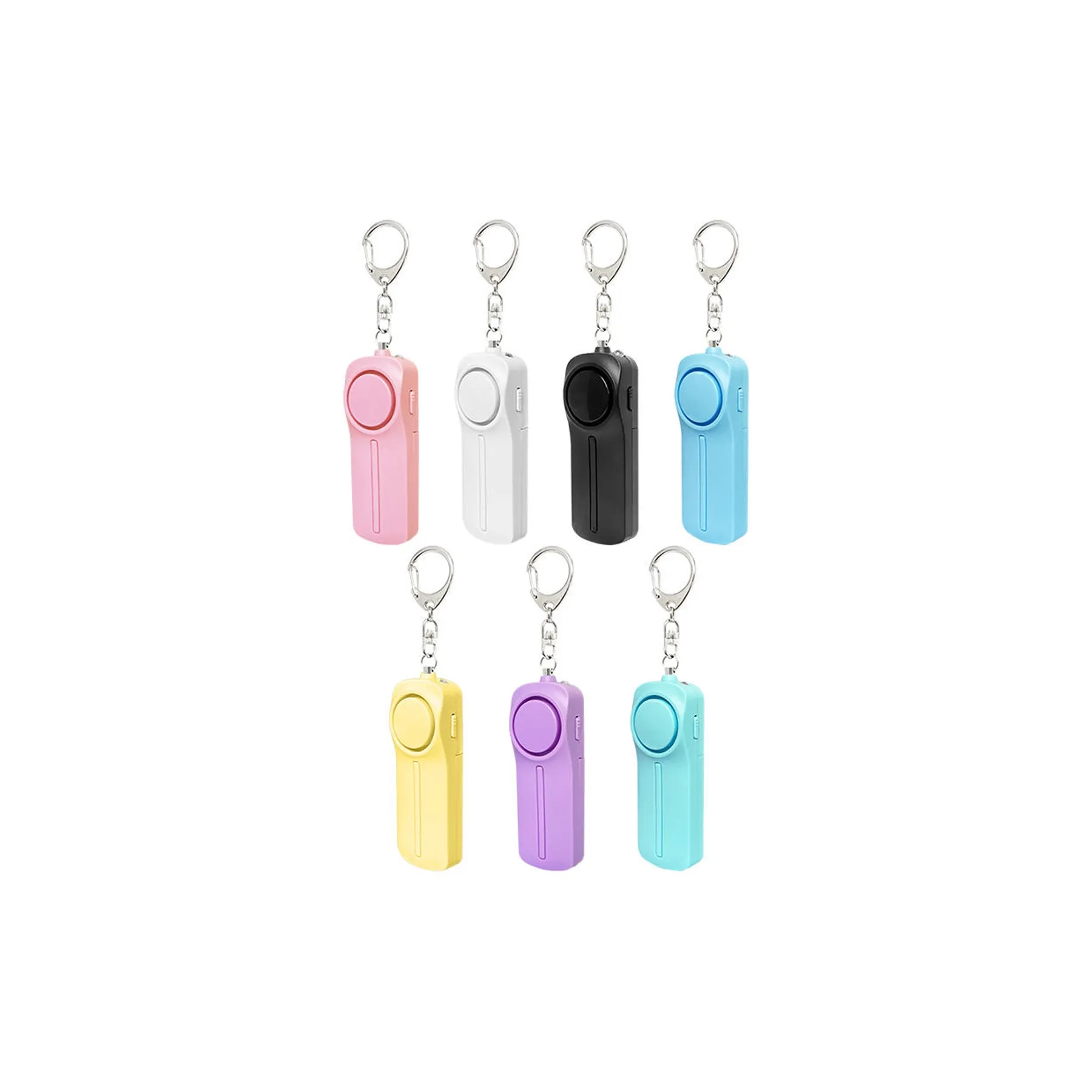 Portable Siren Keychain Alarm With Bright Safety Colors - Image 3