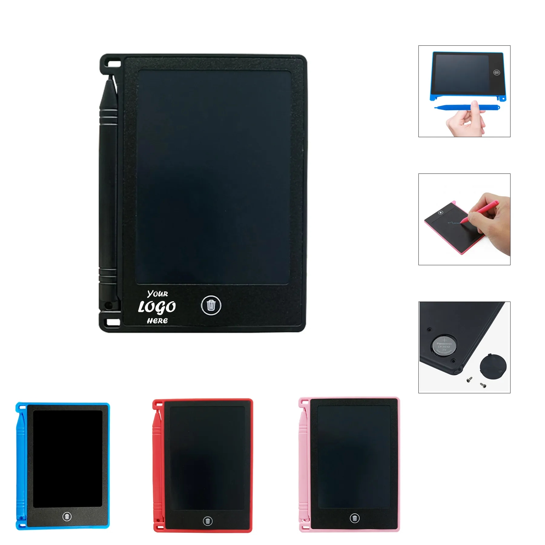 4.4 Inch Mini LCD Writing Board For Notes Sketches And Trave