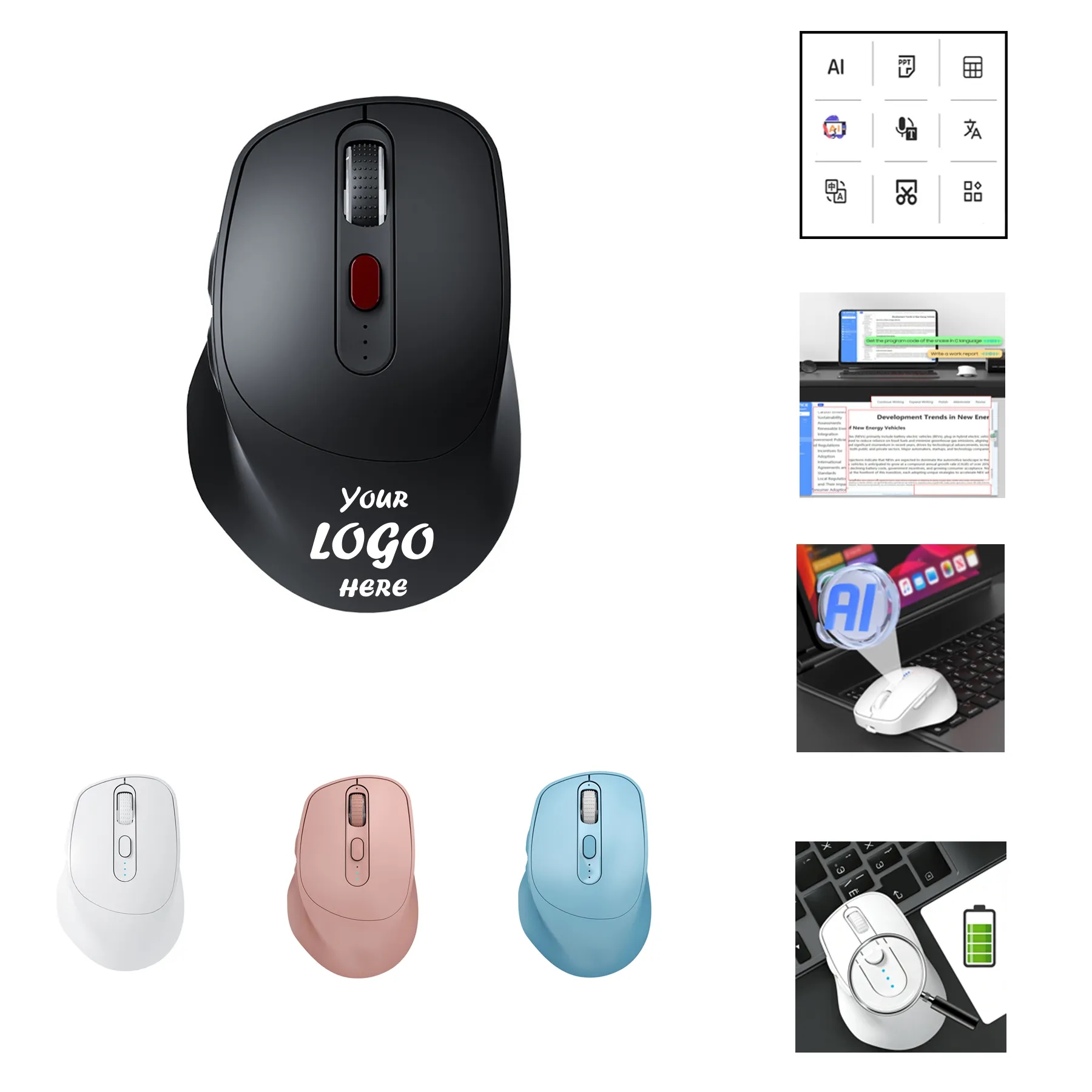 AI Voice Typing Mouse With Translation And Writing - Image 4