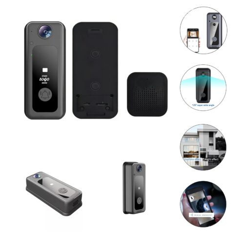 Smart Video Doorbell Camera With Two Way Audio