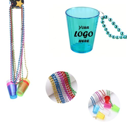 Shot Glass Bead Necklace