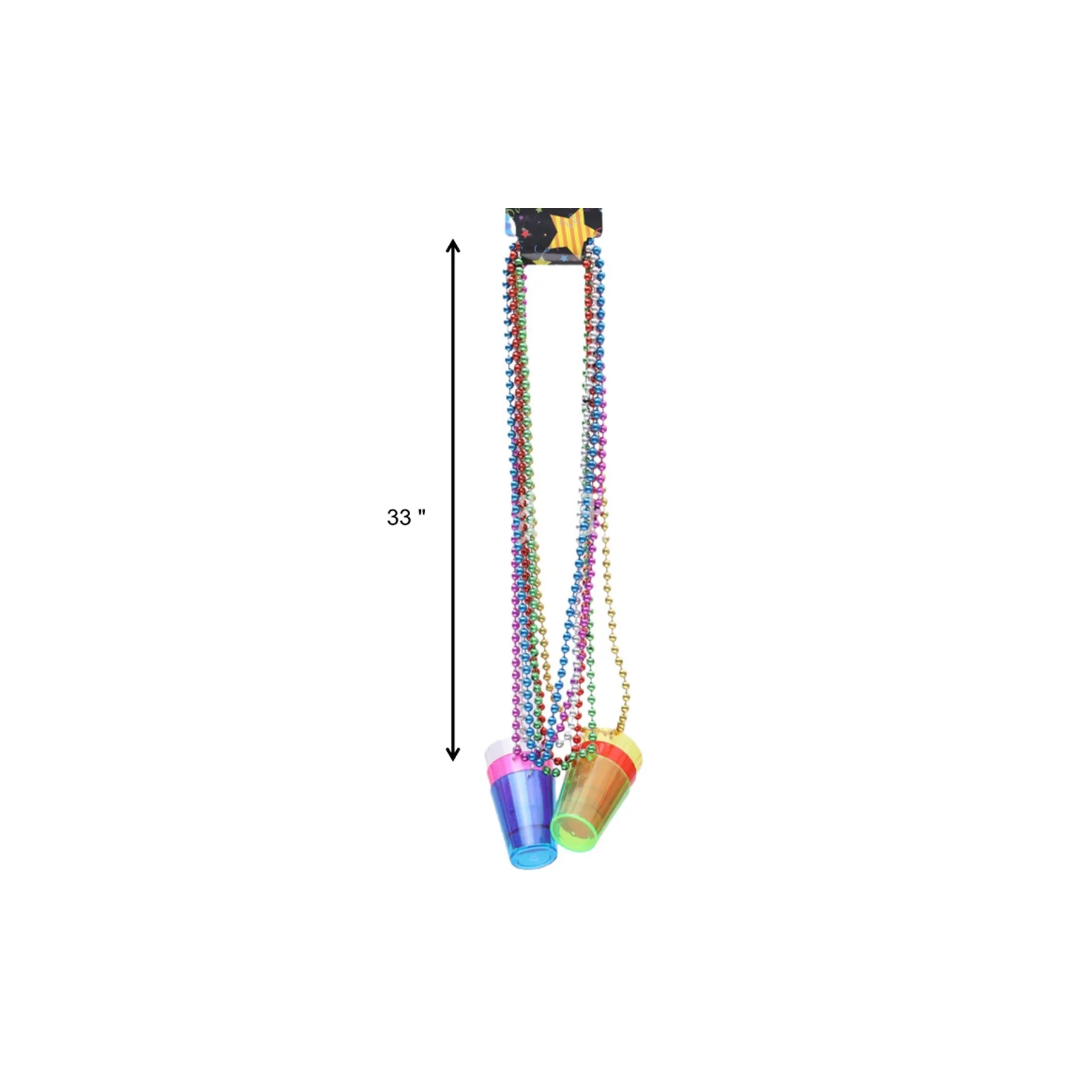 Shot Glass Bead Necklace - Image 2