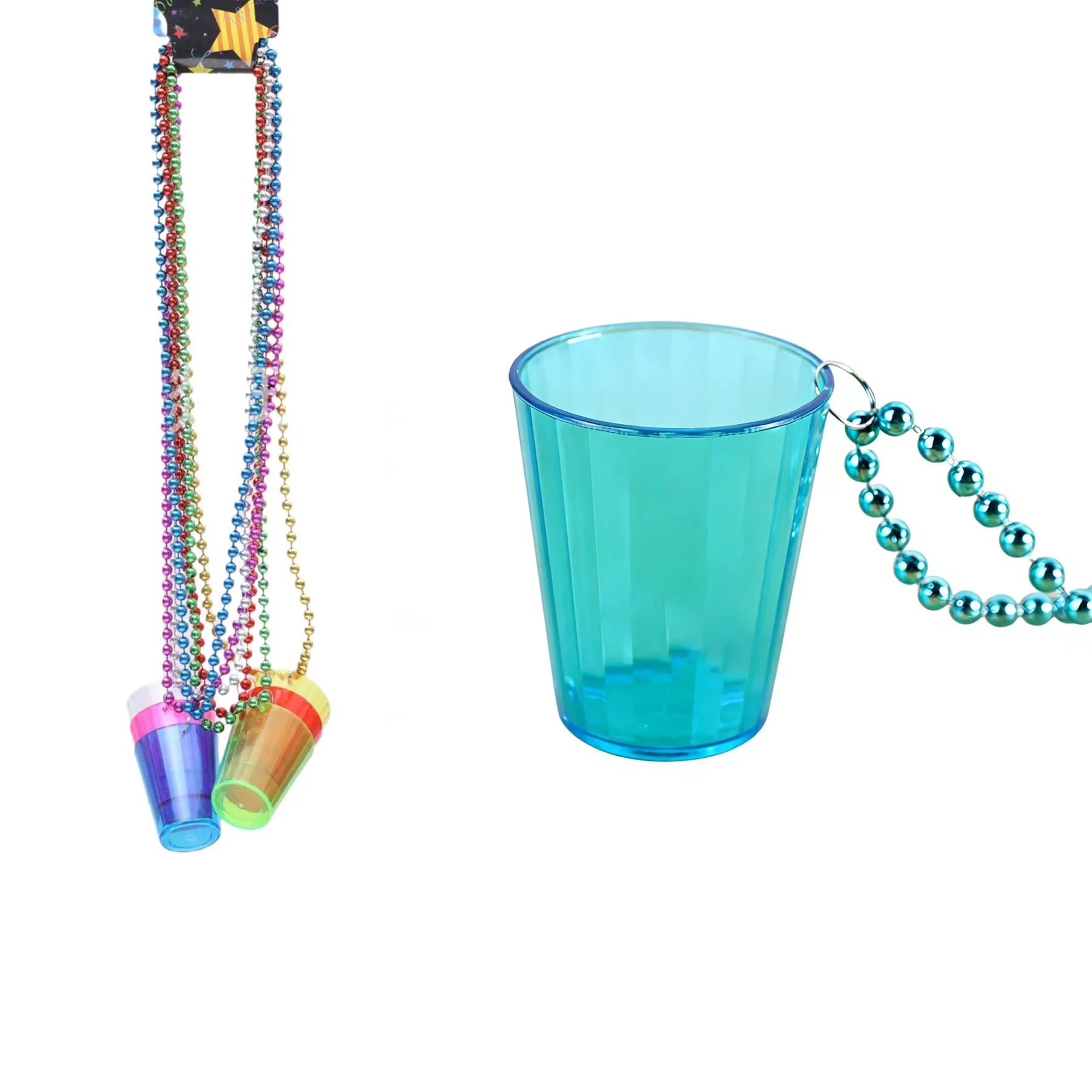 Shot Glass Bead Necklace - Image 3