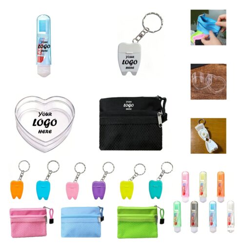 Travel Fresh Breath Kit In Reusable Mesh Pouch