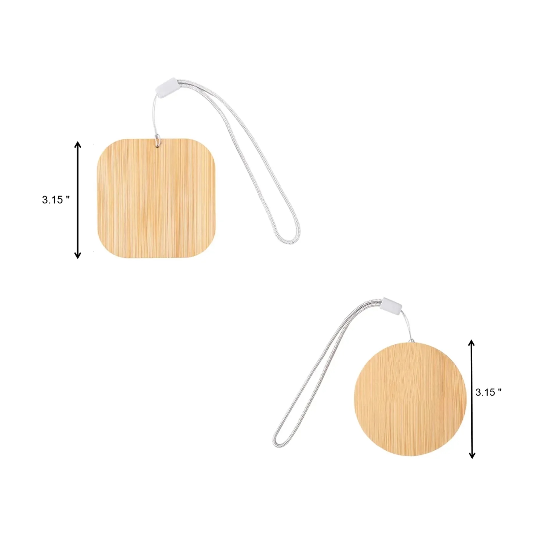 Wooden Grain Multi Cable Adapter Kit For Travel Tech - Image 2