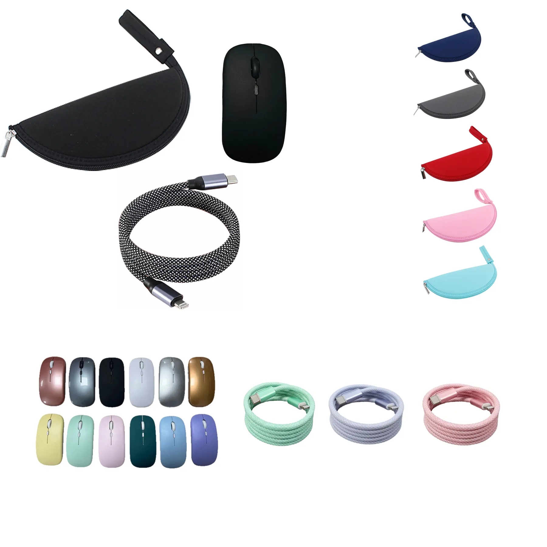 Click It Tech Kit with Mice, Desk Mat and Wiring