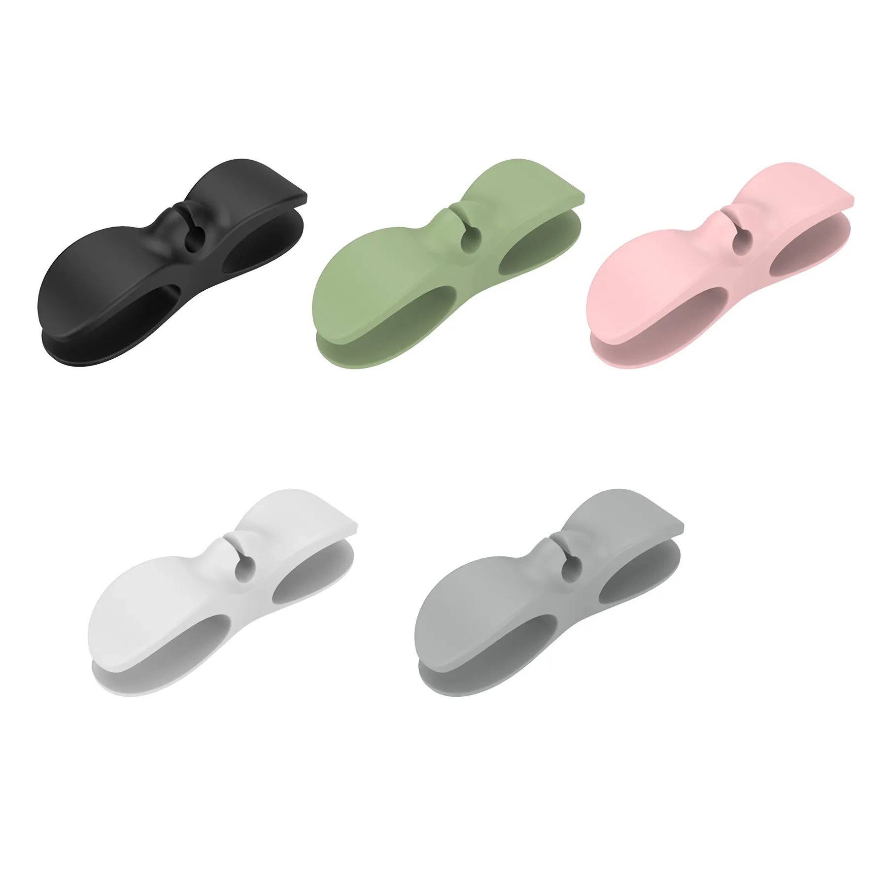 Silicone Appliance Cord Organizer With Adhesive Base - Image 3