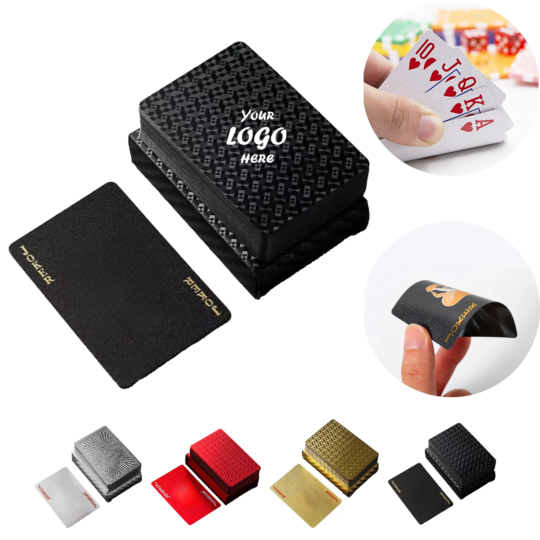 Custom Waterproof PVC Playing Cards Deck