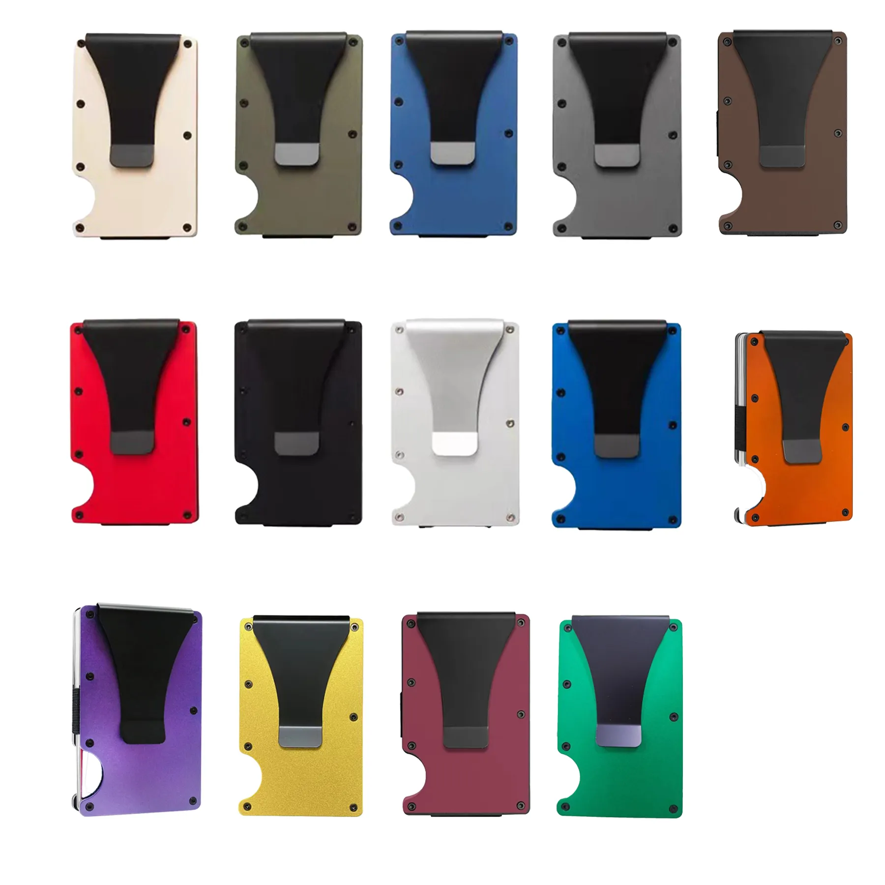 RFID Blocking Metal Card Holder Wallet - Image 3