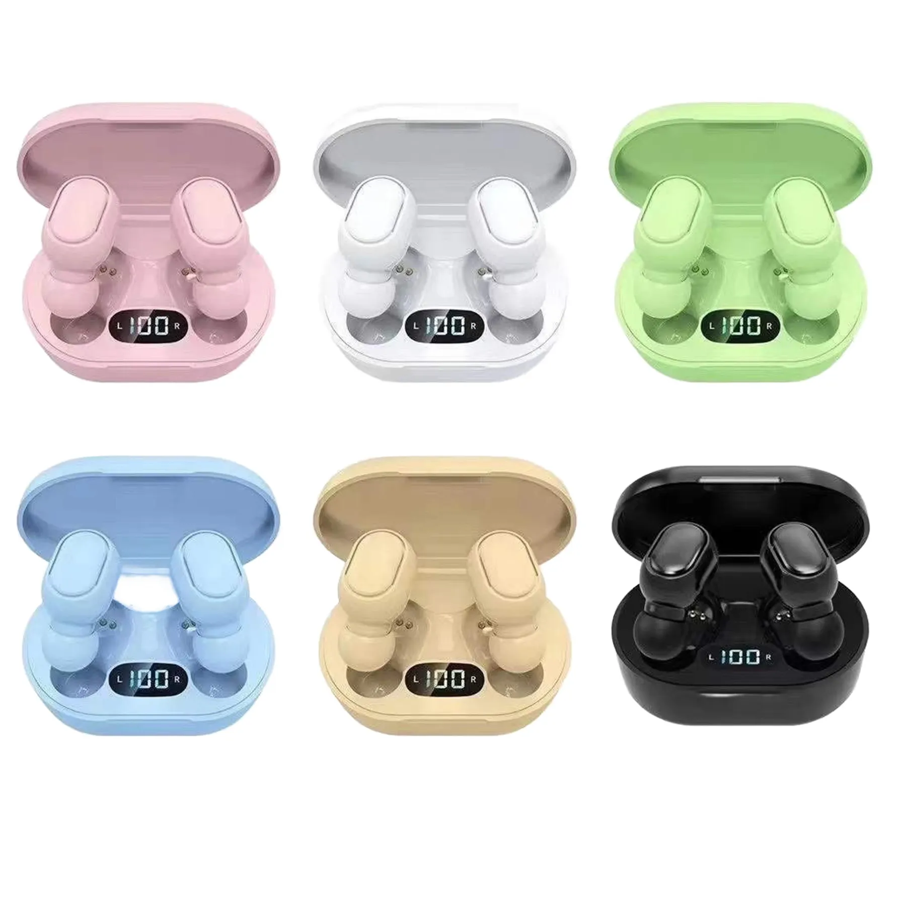 Wireless Bluetooth Earbuds With Compact Charging Case - Image 3