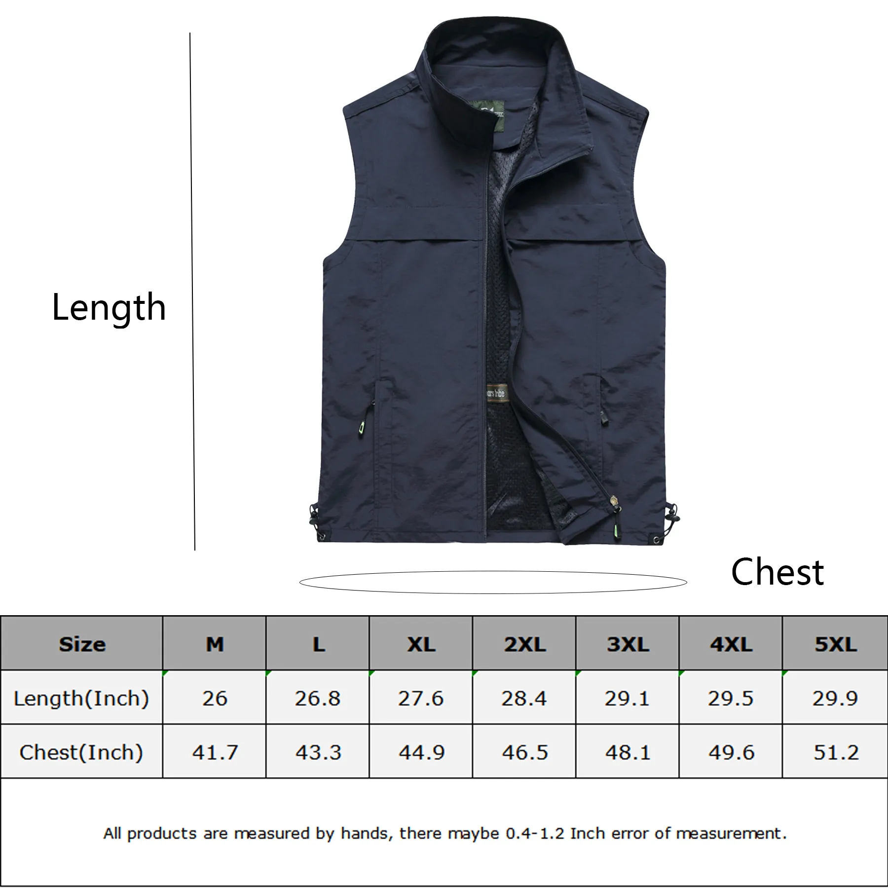 Lightweight Reversible Travel Vest With Utility Pockets - Image 2