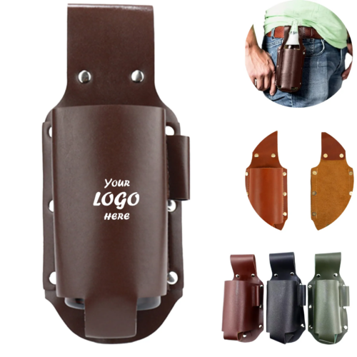 Hands Free Drink Holder Belt With PU Waist Pouch Bag
