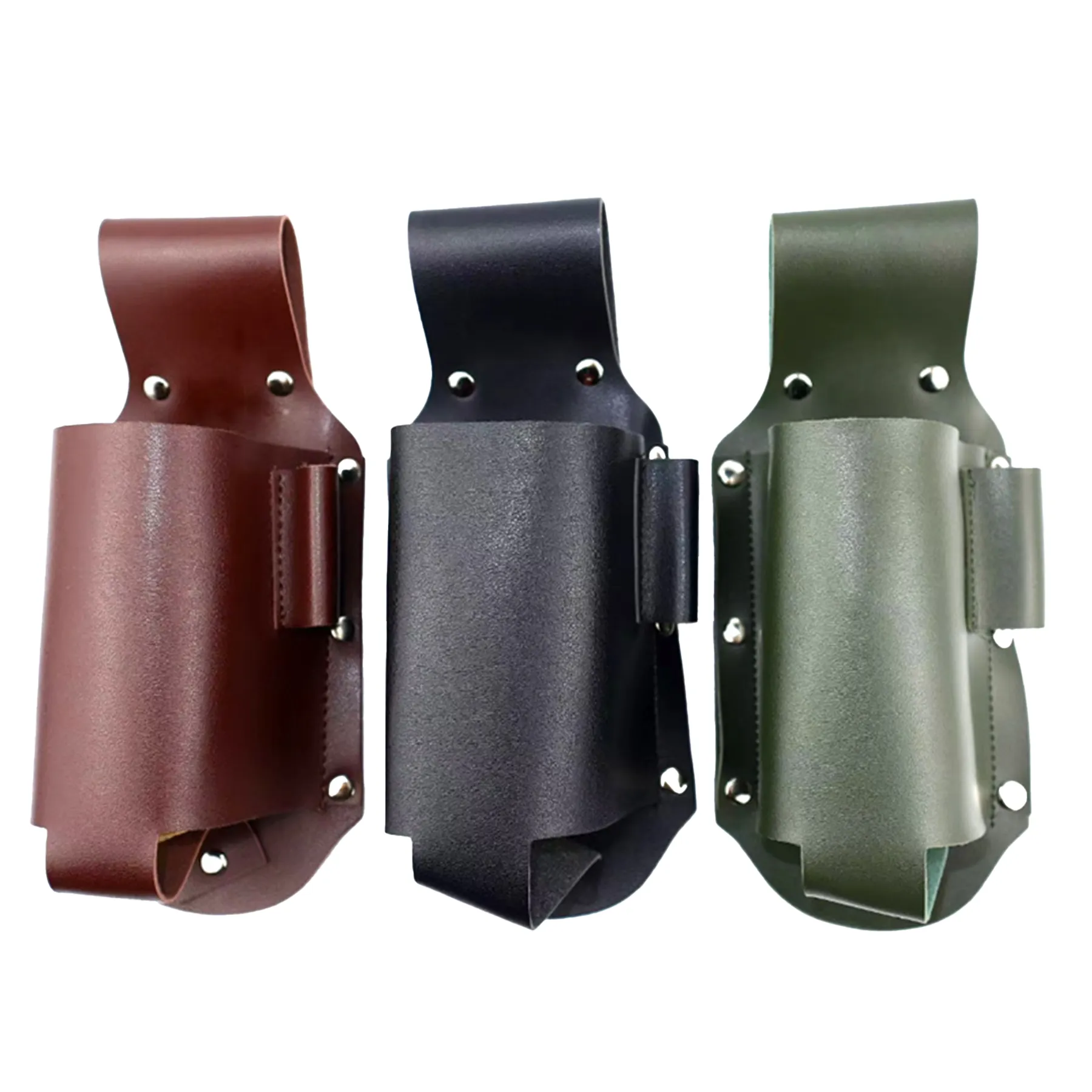 Hands Free Drink Holder Belt With PU Waist Pouch Bag - Image 3