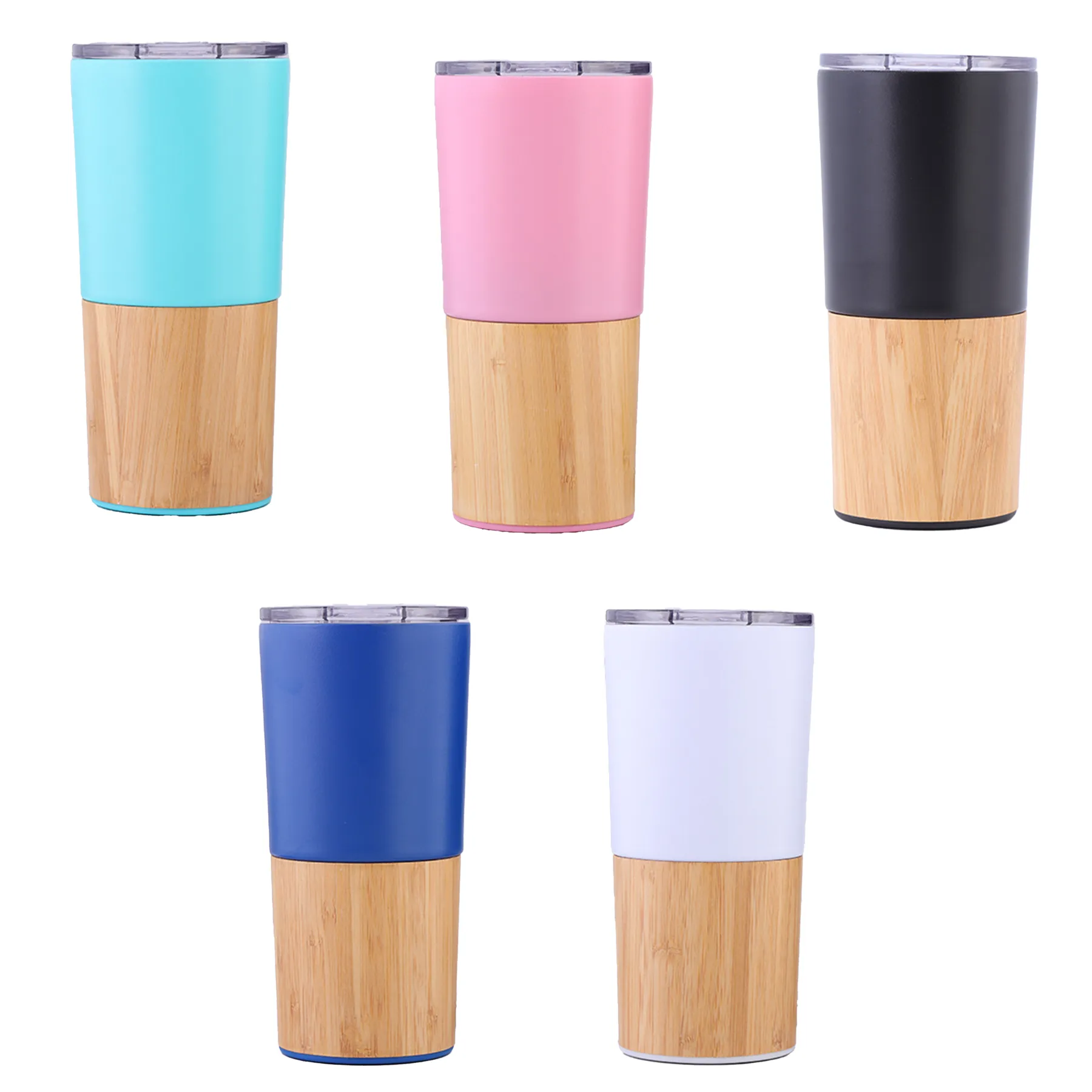 Bamboo Insulated Tea Tumbler With Steel Liner Cup Mug - Image 3