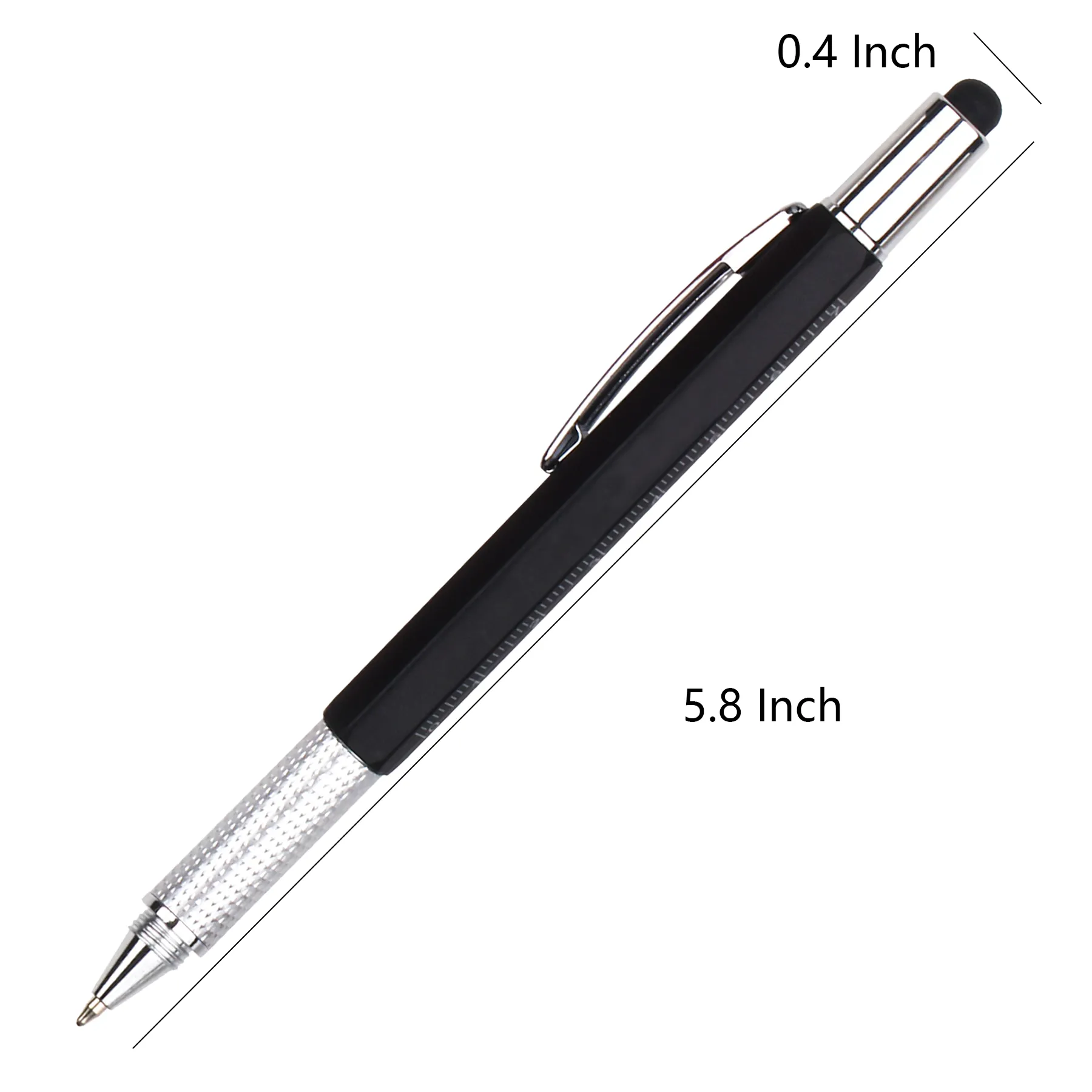 6 In 1 Stylus Pen With Screwdriver And Ruler Tool - Image 2