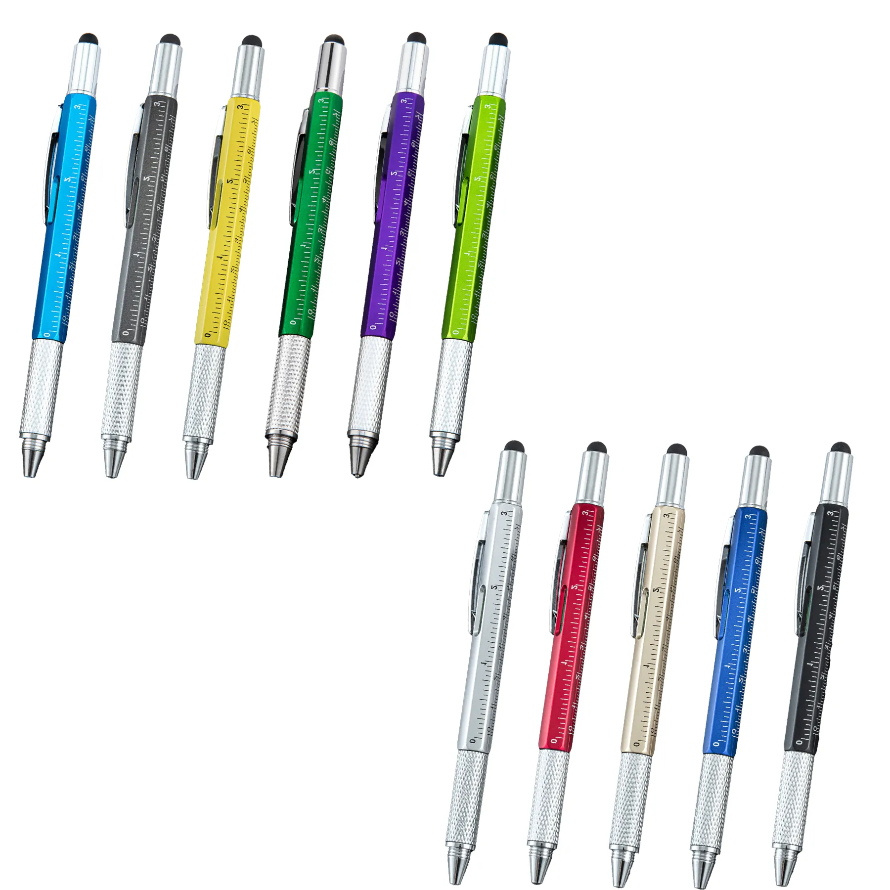 6 In 1 Stylus Pen With Screwdriver And Ruler Tool - Image 3