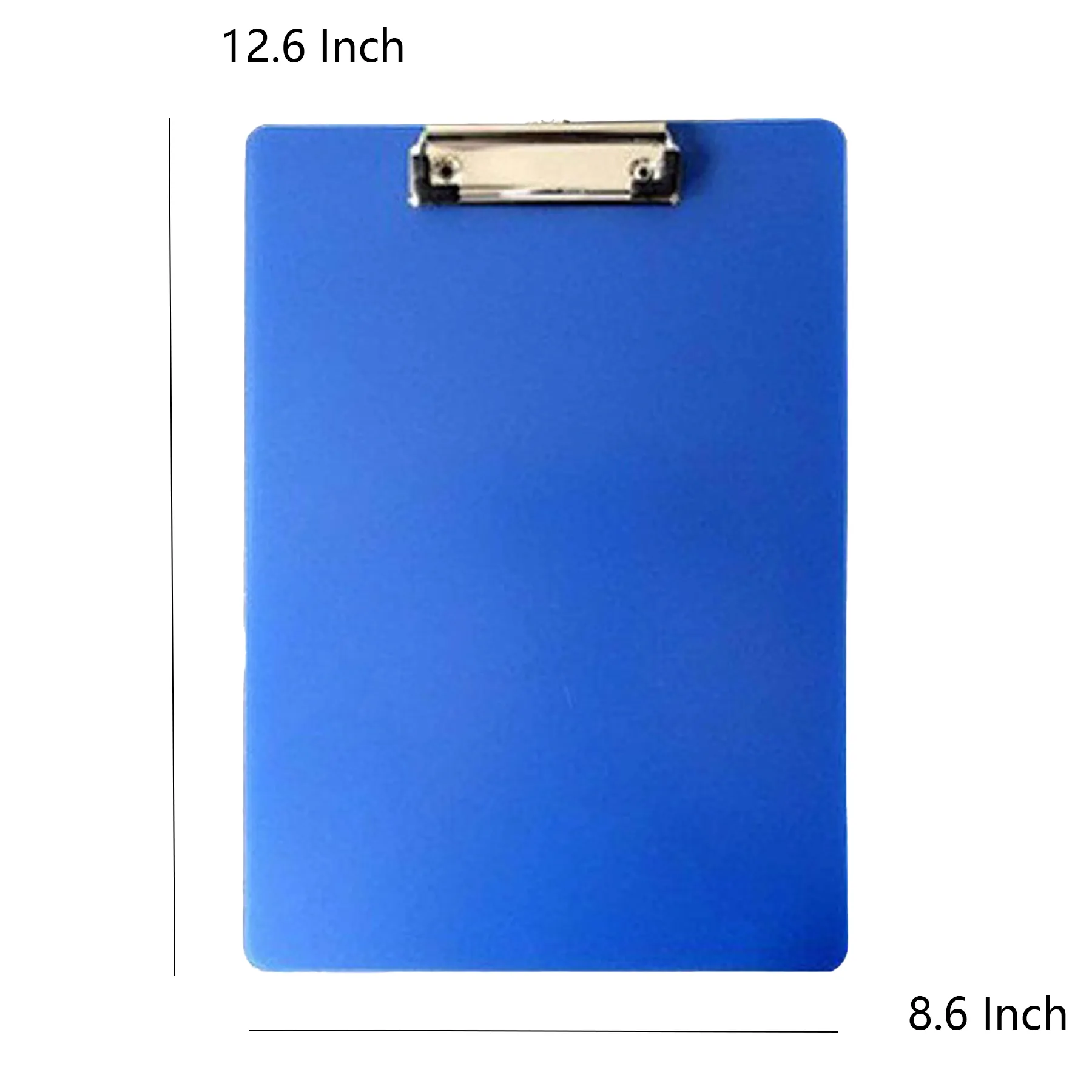 Compact Plastic Clipboard With Strong Low Profile Clip - Image 2