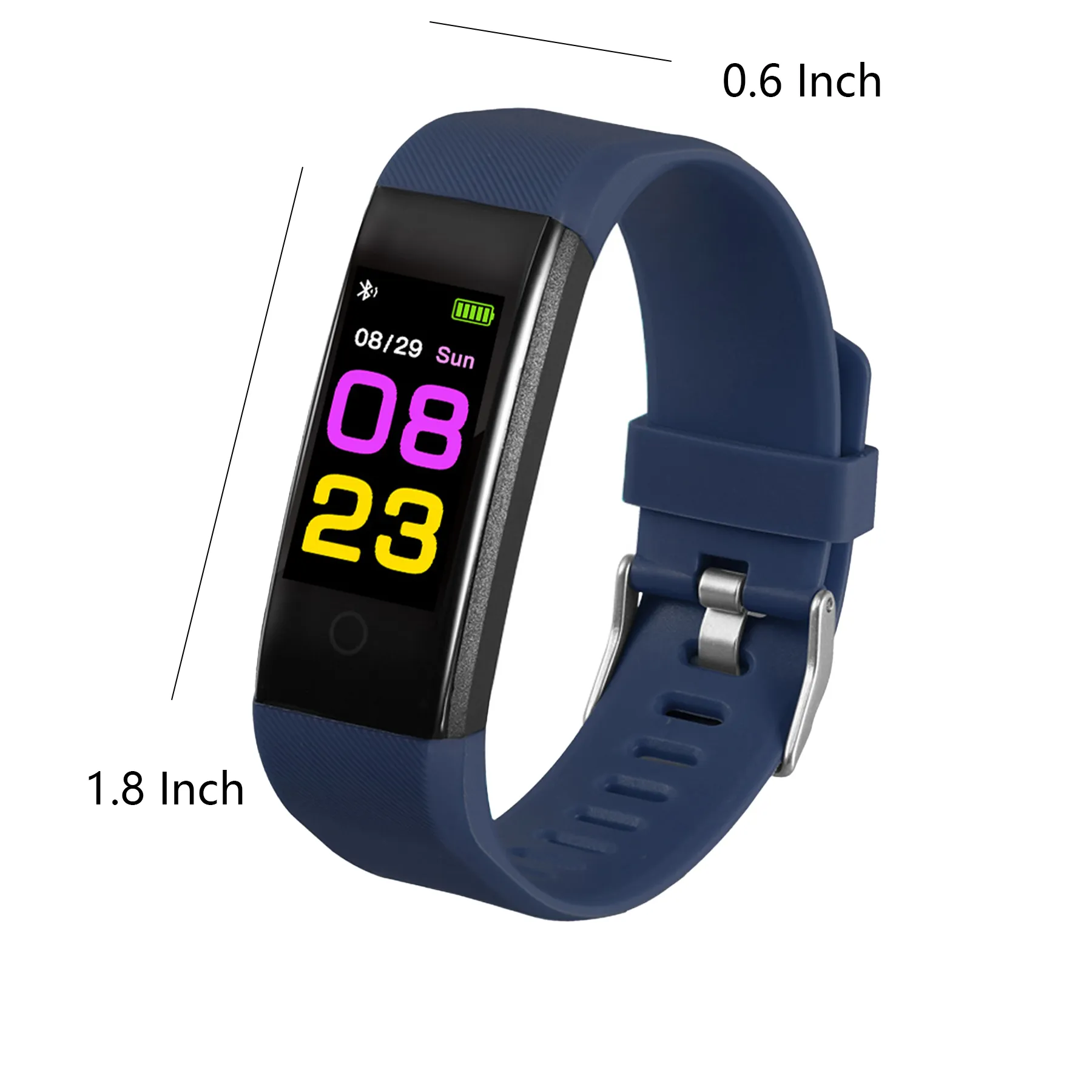 Color Screen Fitness Tracker Smart Bracelet Watch - Image 2