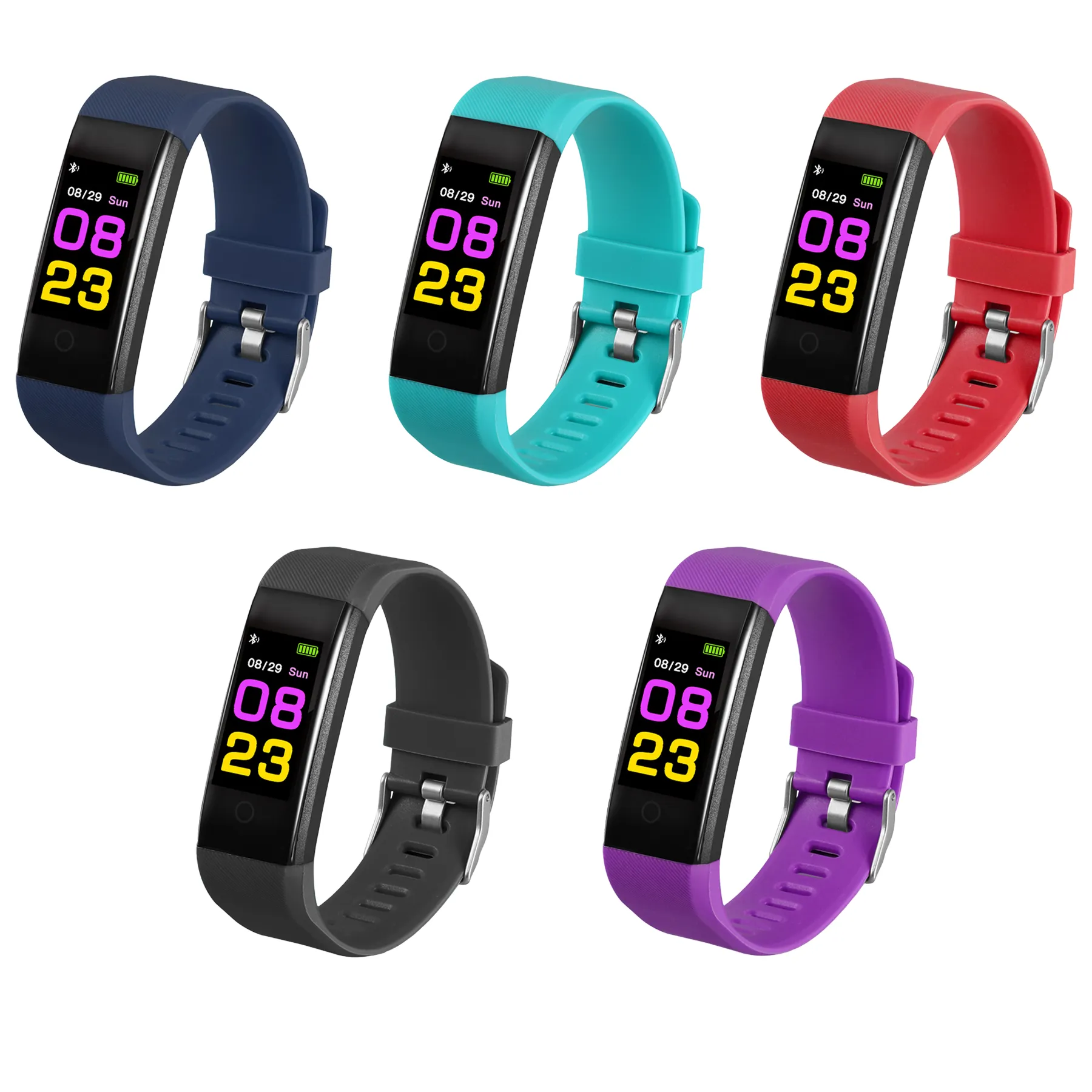 Color Screen Fitness Tracker Smart Bracelet Watch - Image 3
