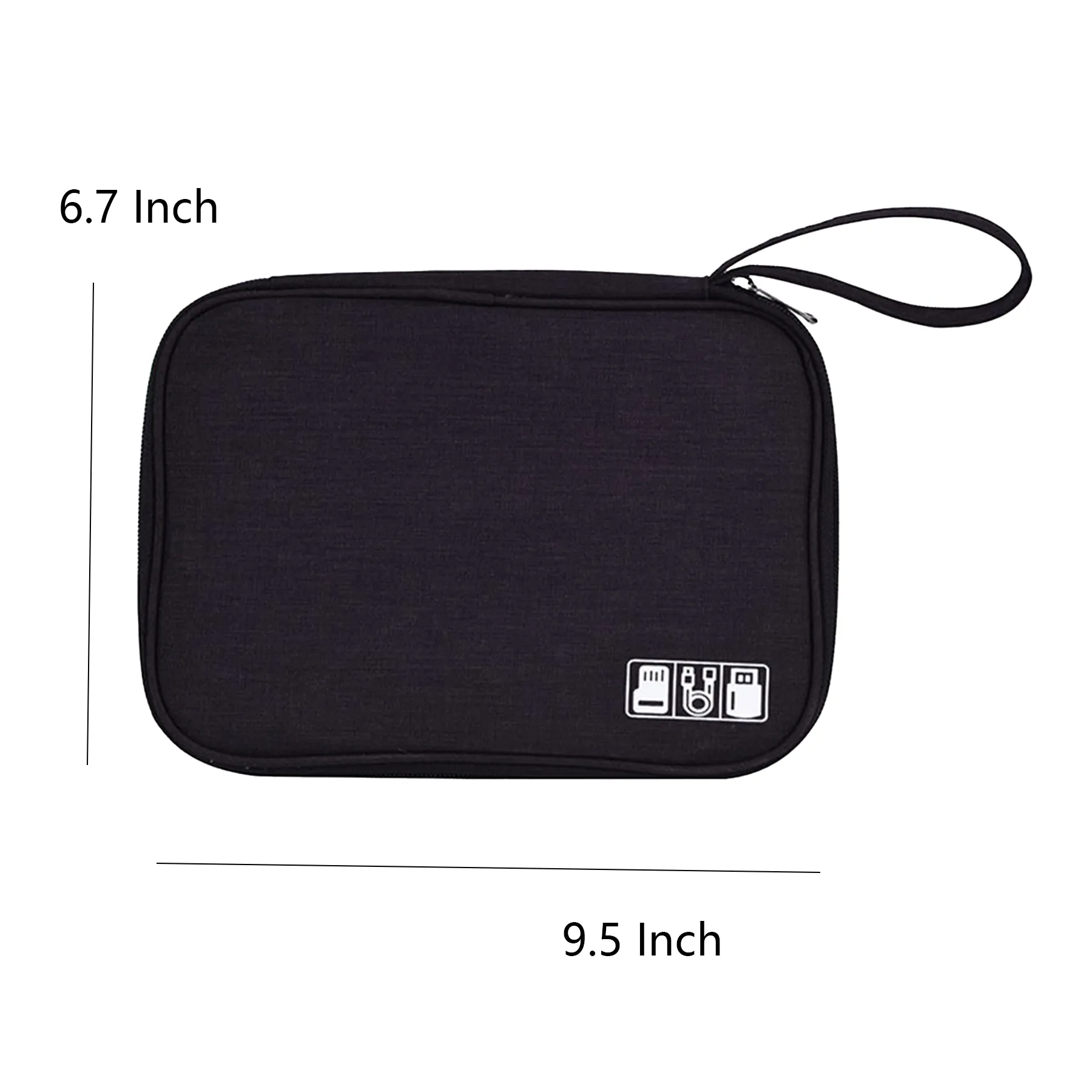 Travel Electronics Cable Organizer Pouch - Image 2