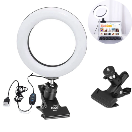 Laptop Video Conference Ring Light Clip Kit